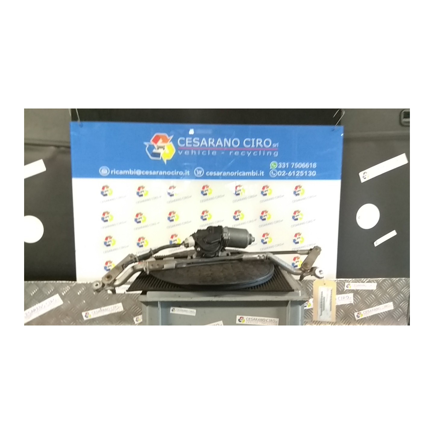 MECCANISMO TERGIPARABREZZA 044 TOYOTA IQ (01/09-12/14) 1KRFE 8515074020