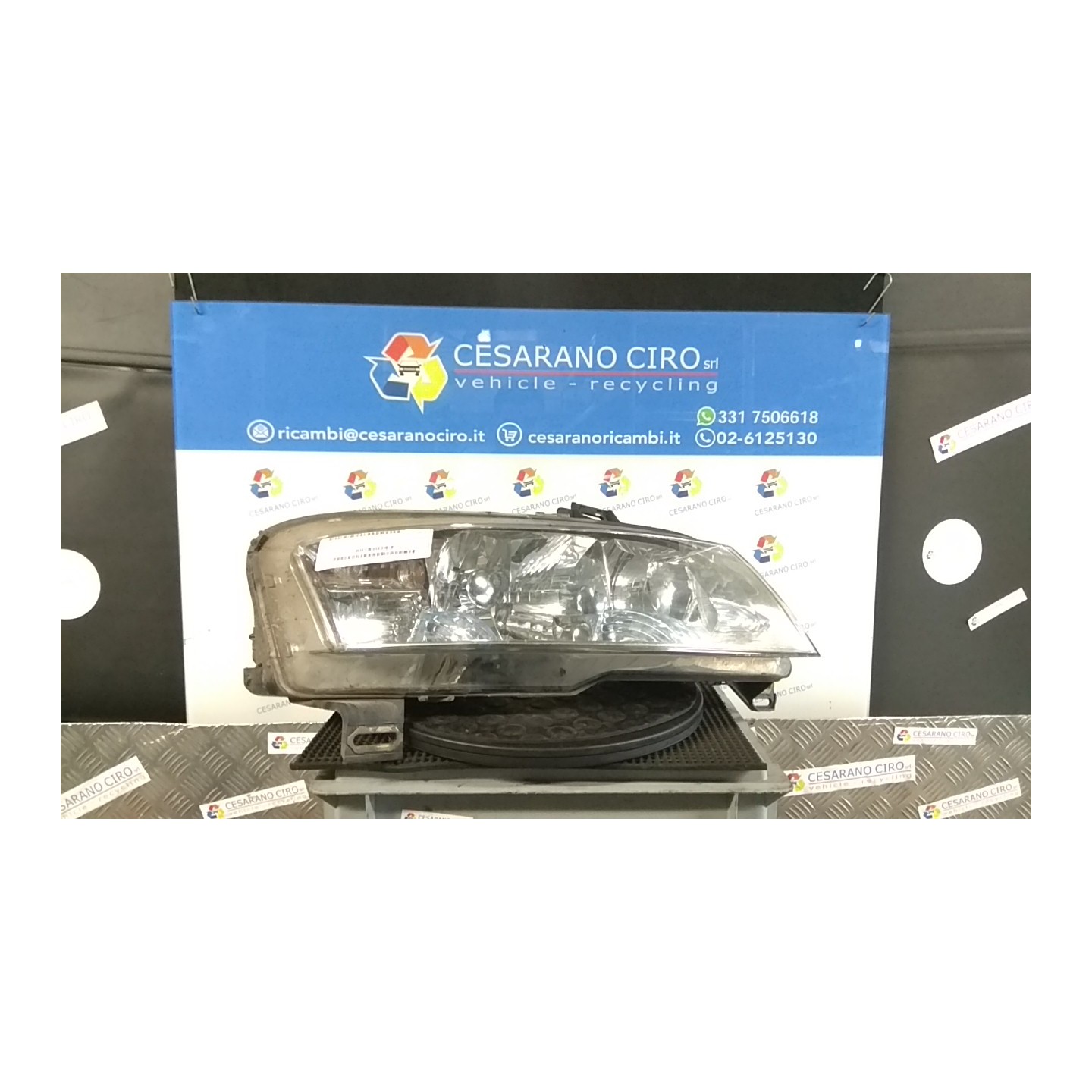 PROIETTORE DX. 110 FIAT STILO (2C) (09/01-11/03) 188A5000 51716353
