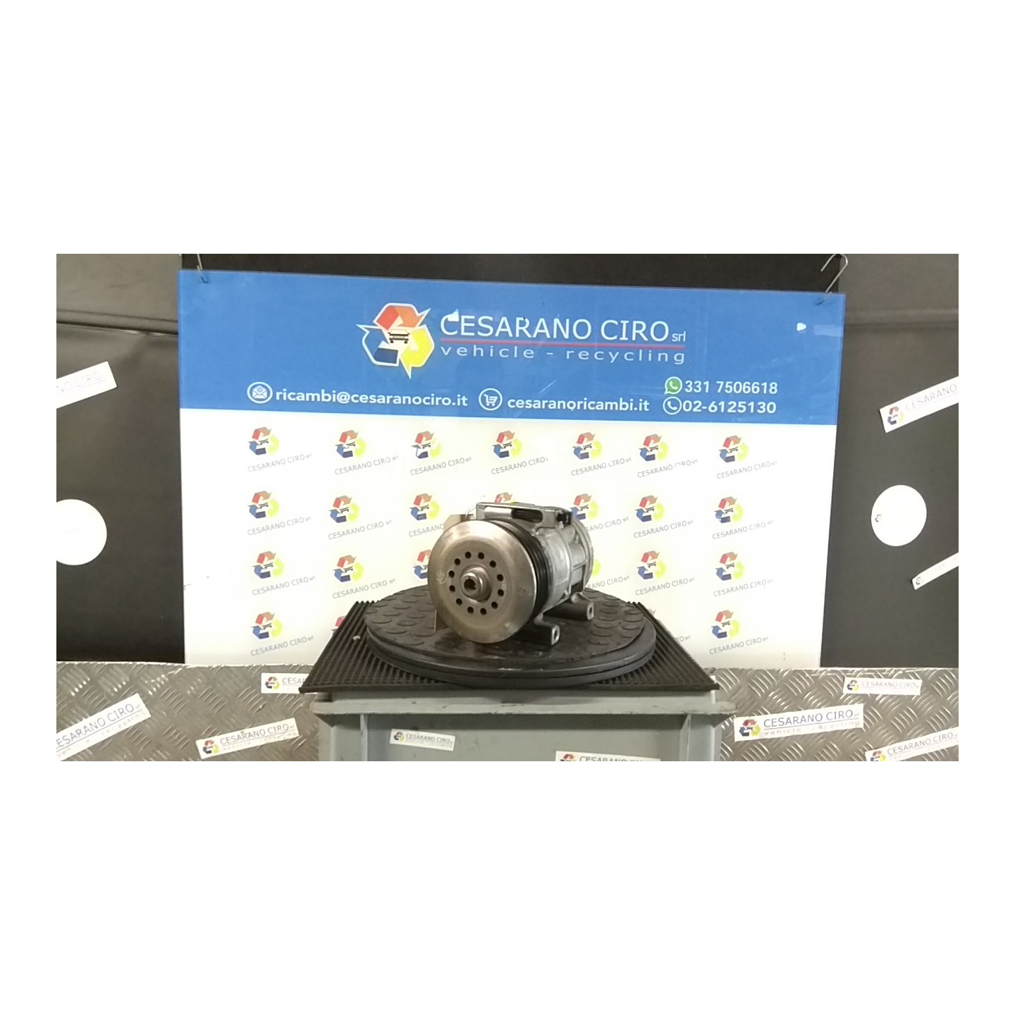COMPRESSORE A/C 127 FIAT GRANDE PUNTO (2Y) (06/05-12/08 198A4000 51794515
