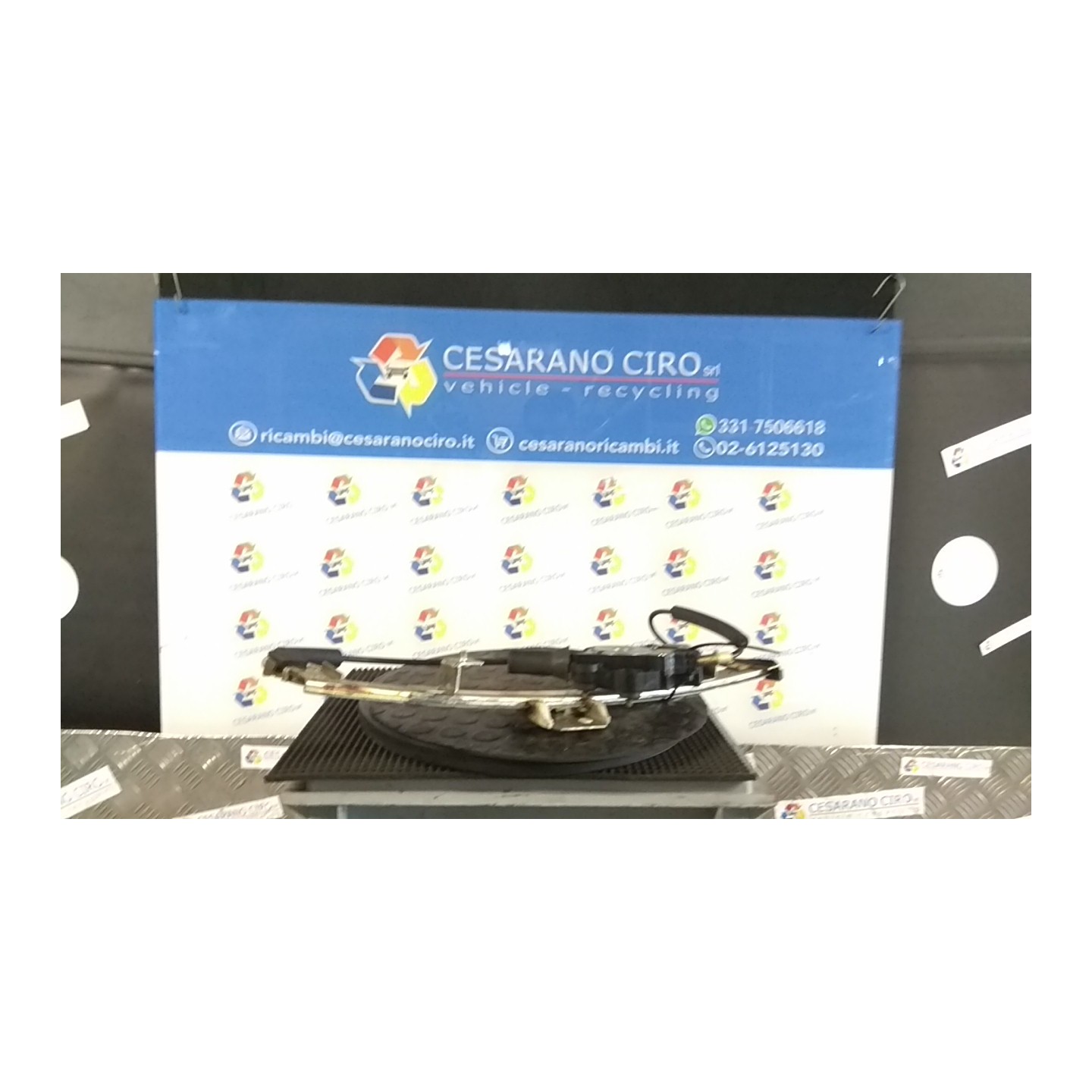 ALZACRISTALLO ELETTR. PORTA ANT. CON DX. 038 FIAT SEICENTO (1E) (02/98-07/05) 176B2000 46512241
