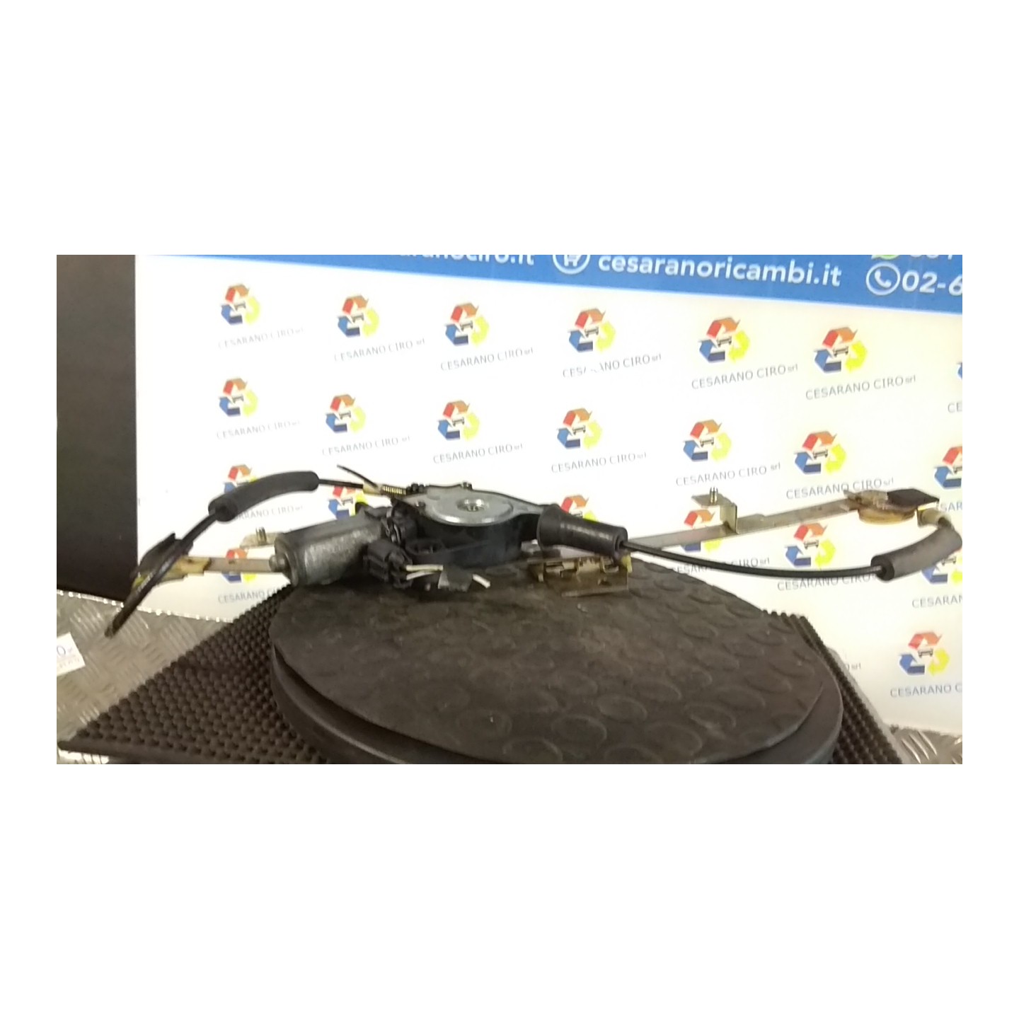 ALZACRISTALLO ELETTR. PORTA ANT. CON DX. 038 FIAT SEICENTO (1E) (02/98-07/05) 176B2000 46512241