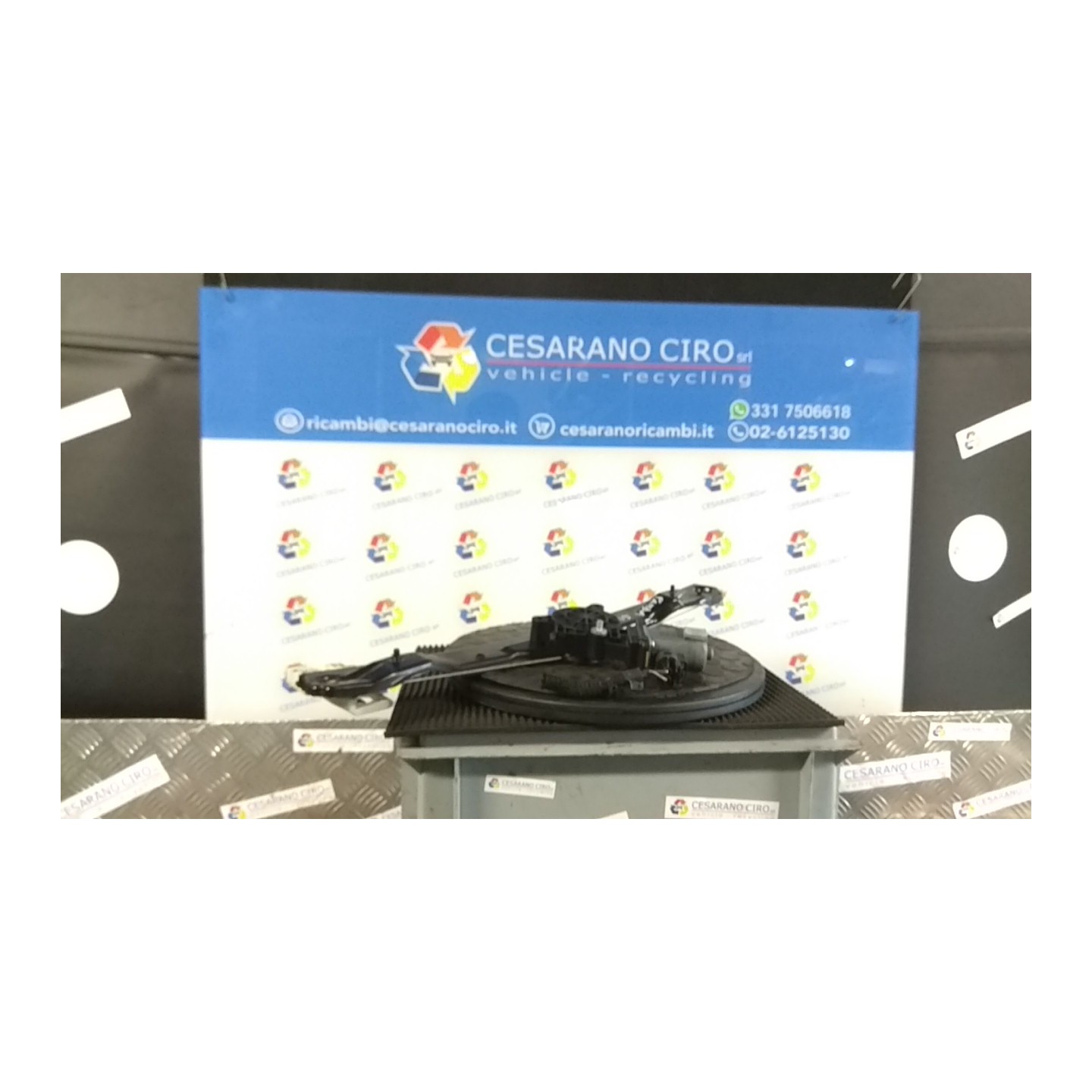 ALZACRISTALLO ELETTR. PORTA ANT. C/M SX. 054 FIAT PANDA (33) (12/11-04/17) 169A4000 51983617