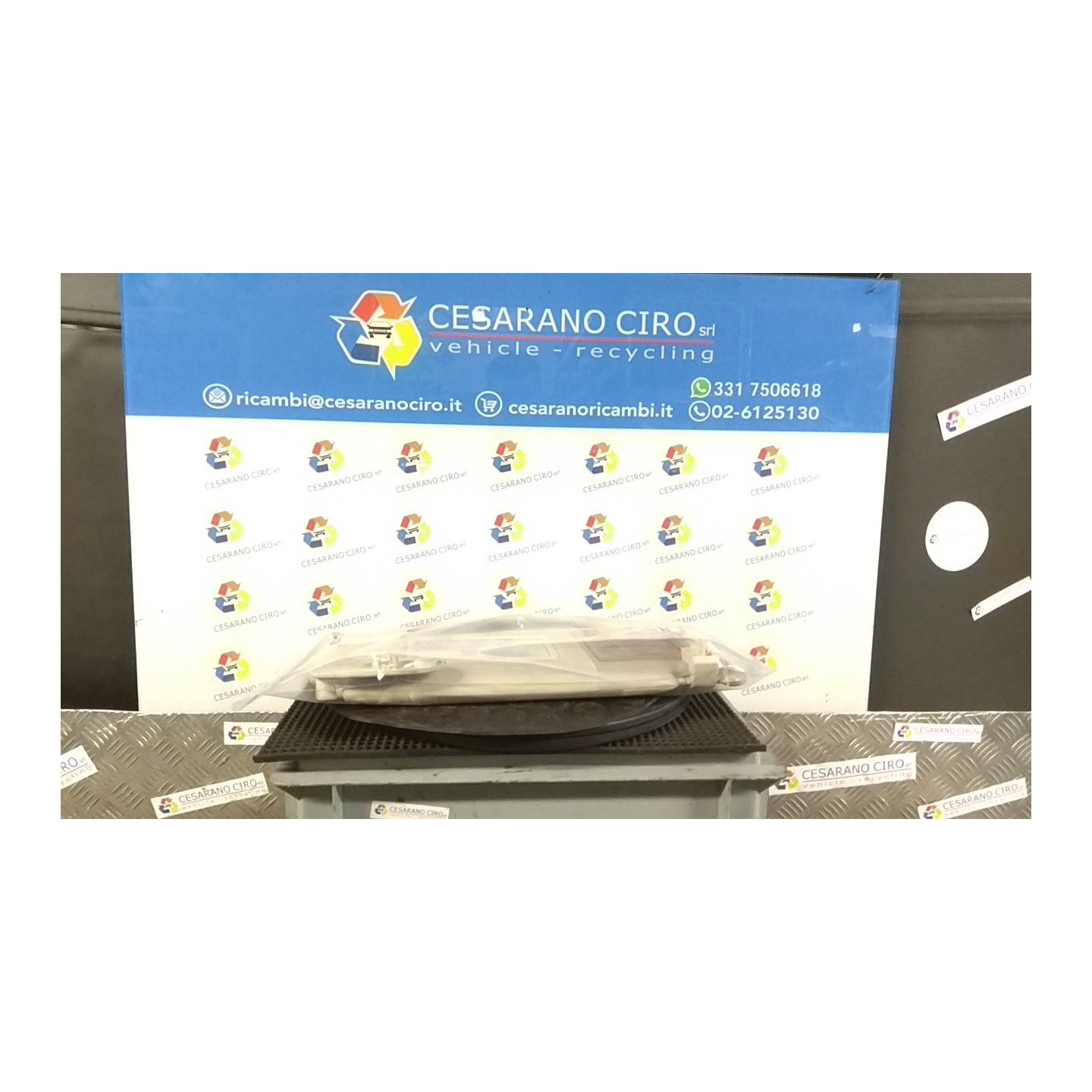 ALETTA PARASOLE PARABREZZA DX. 097 FIAT GRANDE PUNTO (2Y) (06/05-12/08 350A1000 735411165