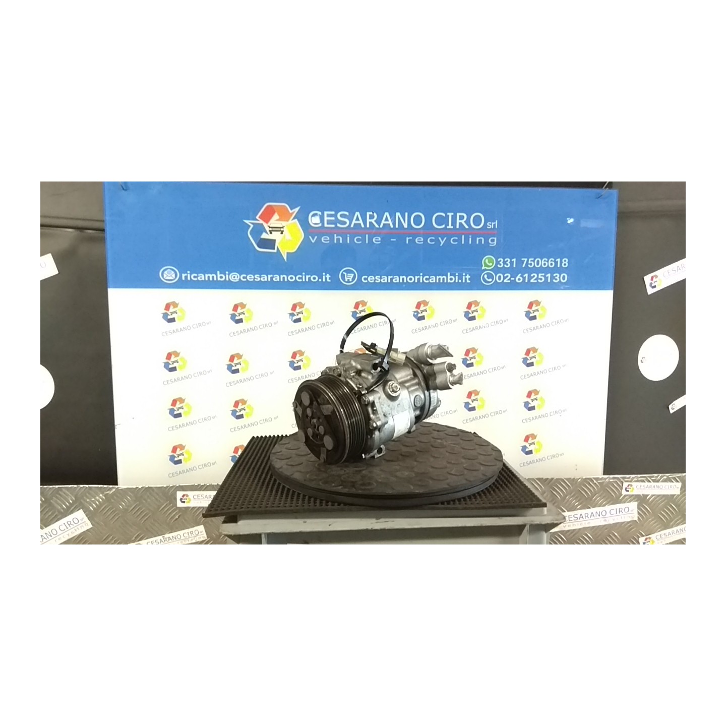 COMPRESSORE A/C 095 OPEL MERIVA (X03) (03/03-12/10) Z13DTJ 93187225