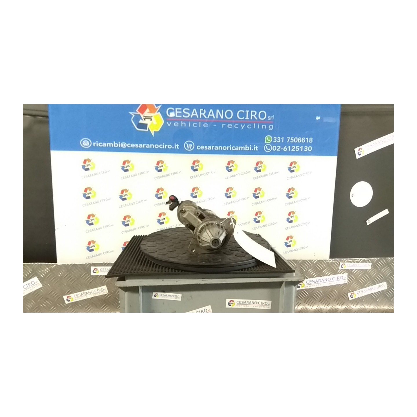 MOTORINO AVVIAMENTO 027 CHEVROLET (DAEWOO) LANOS (T100) (06/97-01/04) A13SMS 96550792