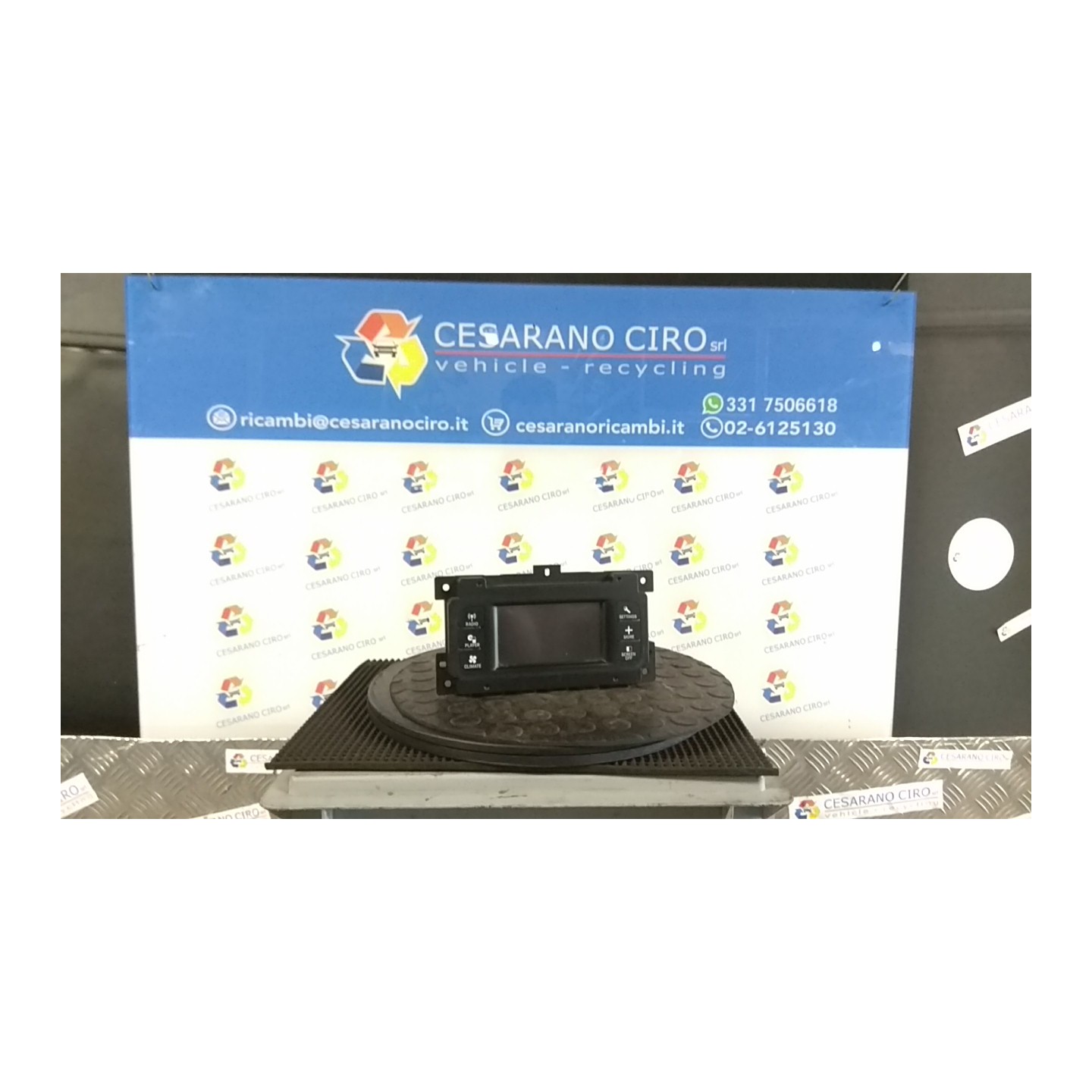 DISPLAY MULTIFUNZIONE 033 FIAT FREEMONT (24) (04/11-) 939B5000 NB5577006083003