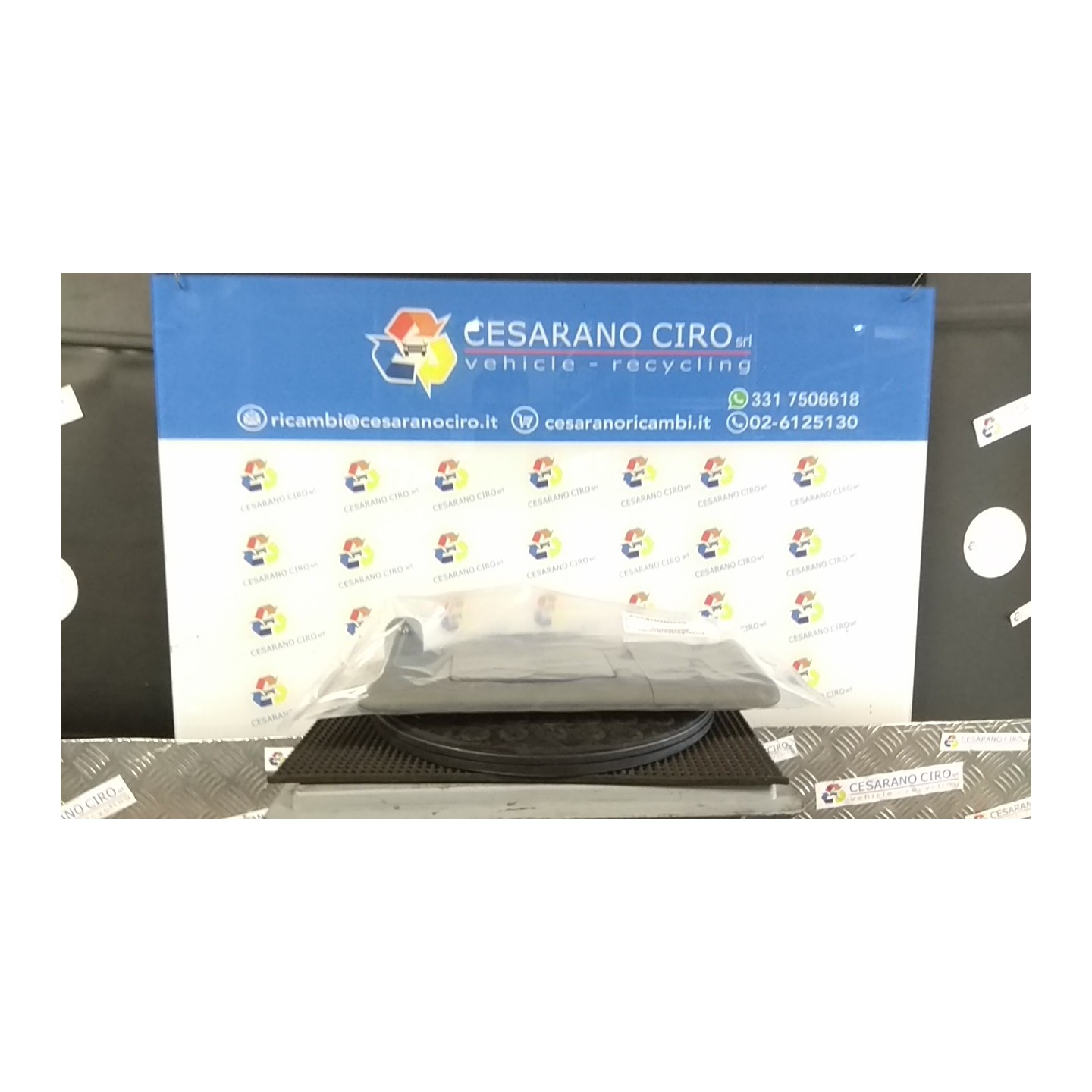 ALETTA PARASOLE PARABREZZA SX. 053 RENAULT CLIO 2A SERIE (05/01-11/10) K9KB7 8200249085