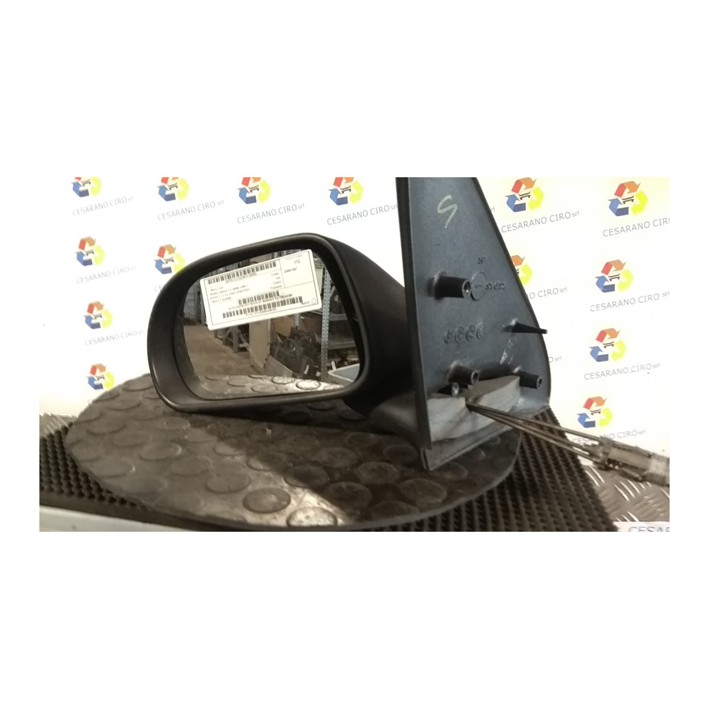 RETROVISORE EST. REGOLAZ. MANUALE SX. 092 FIAT BRAVA (1V) (09/95-12/98) 182A3000 735246706