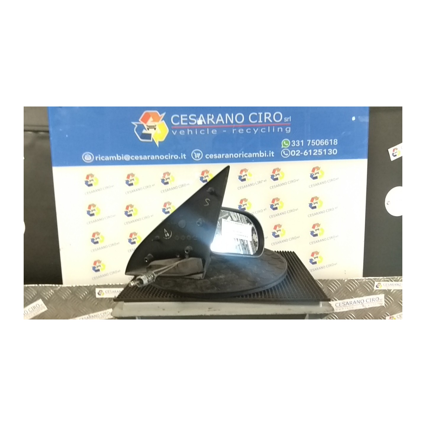 RETROVISORE EST. REGOLAZ. MANUALE DX. 093 FIAT BRAVA (1V) (09/95-12/98) 182A3000 735246703