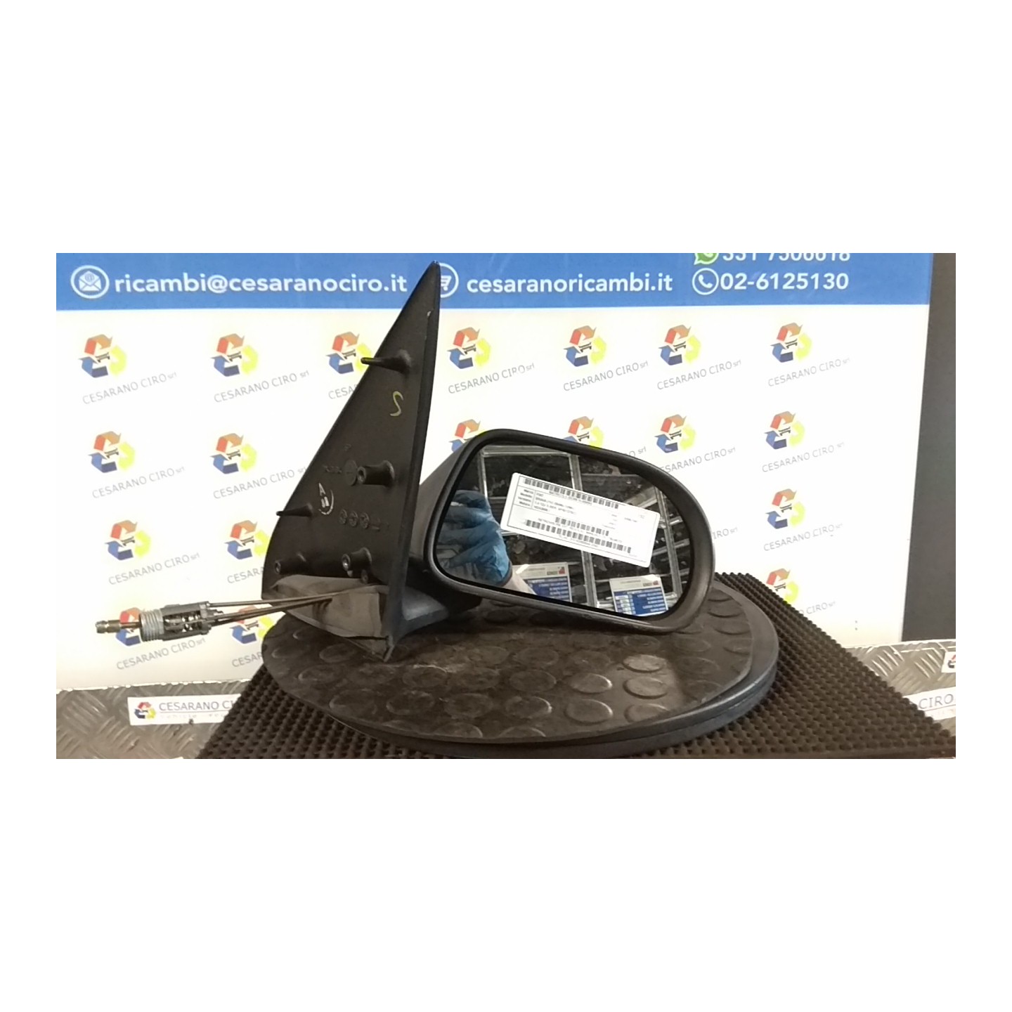 RETROVISORE EST. REGOLAZ. MANUALE DX. 093 FIAT BRAVA (1V) (09/95-12/98) 182A3000 735246703