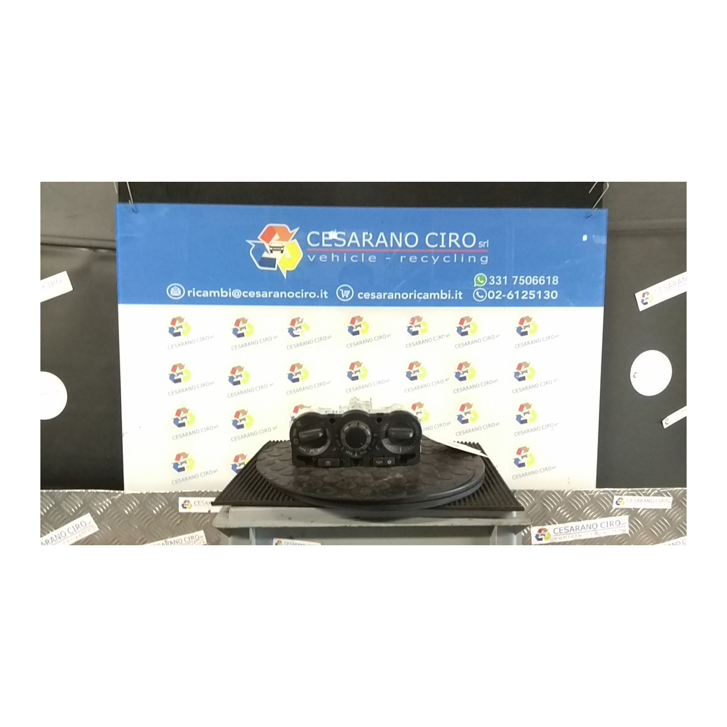 BLOCCO COMANDO CLIMATIZZAZIONE 138 OPEL CORSA (S07) (07/06-02/11) Z12XEP 13239863