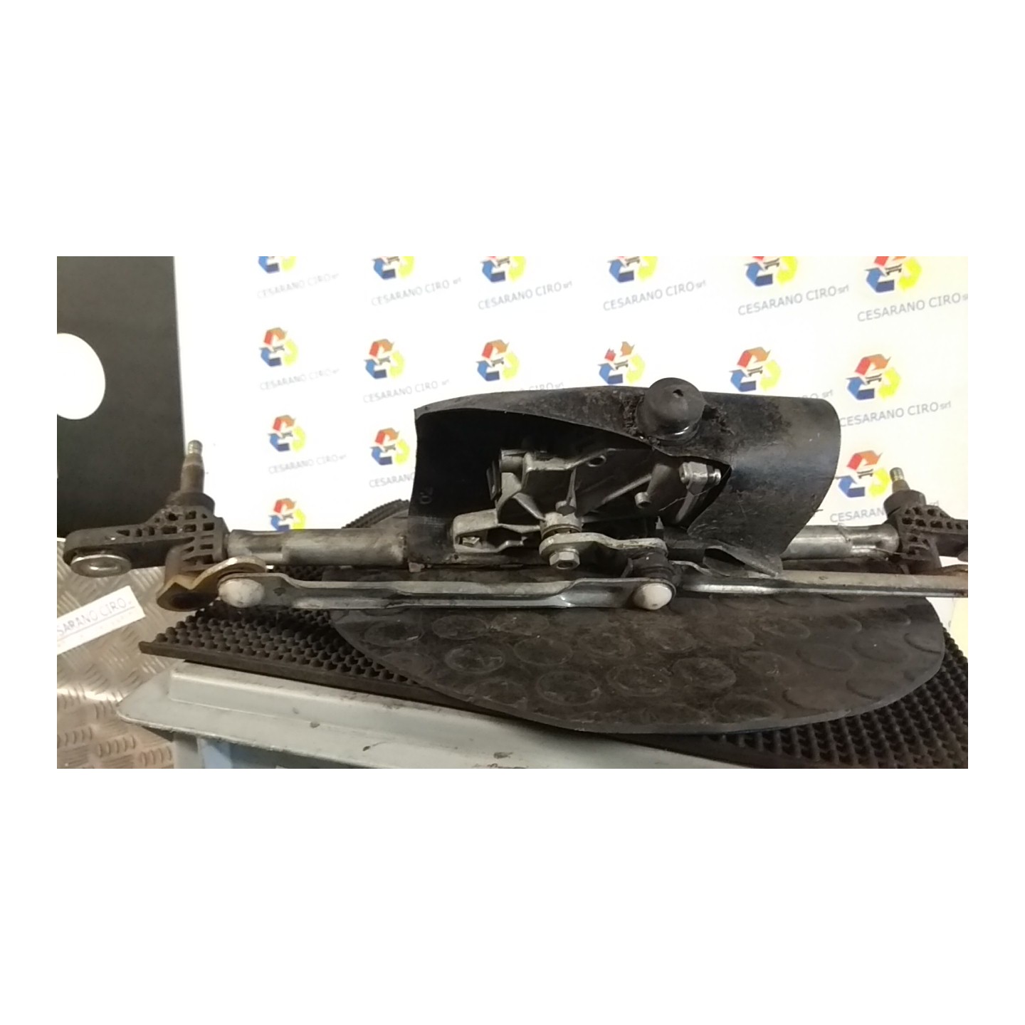 MECCANISMO TERGIPARABREZZA CON MOTORINO 155 FIAT PANDA (2Q) (09/03-12/10) 188A4000 46804522