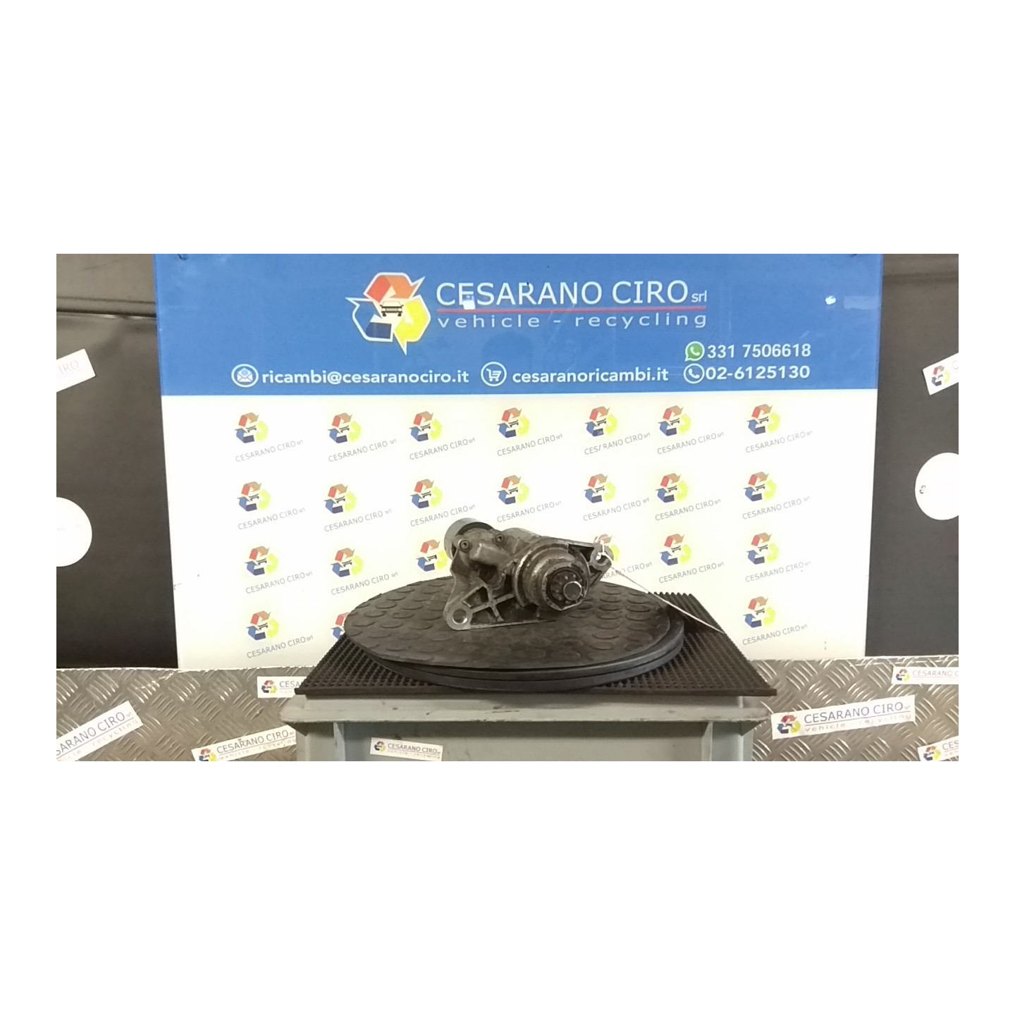 MOTORINO AVVIAMENTO 028 VOLKSWAGEN POLO (9N) (10/01-03/05) AZQ 02T911023G