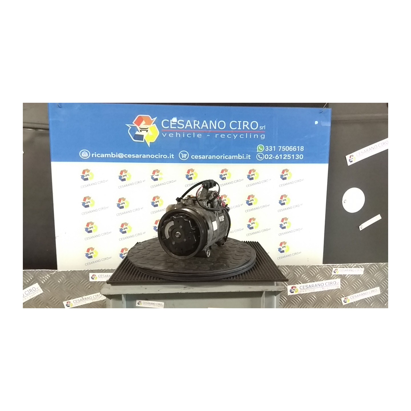 COMPRESSORE A/C 029 VOLKSWAGEN POLO (9N) (10/01-03/05) AZQ 6Q0820803G