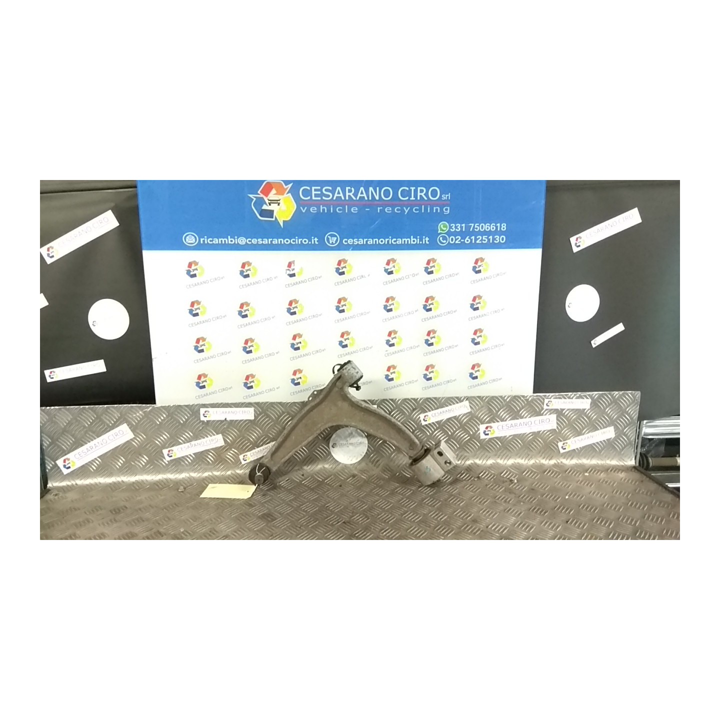 BRACCIO OSCILLANTE SOSP. ANT. SX. 125 SAAB 9.3 2A SERIE (08/02-) Z19DTH 12796013