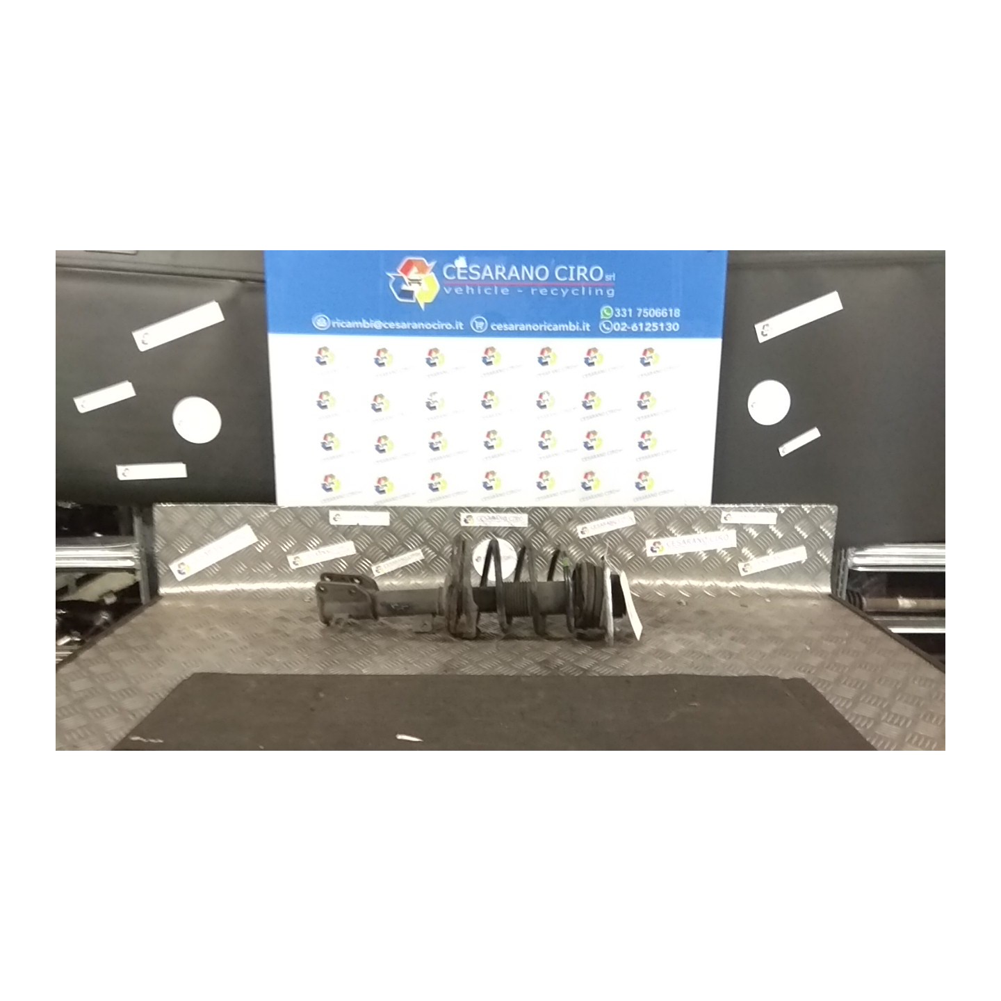 AMMORTIZZATORE ANT. SX. 077 FIAT MULTIPLA (1F) (05/04-04/12) 186A8000 50711124