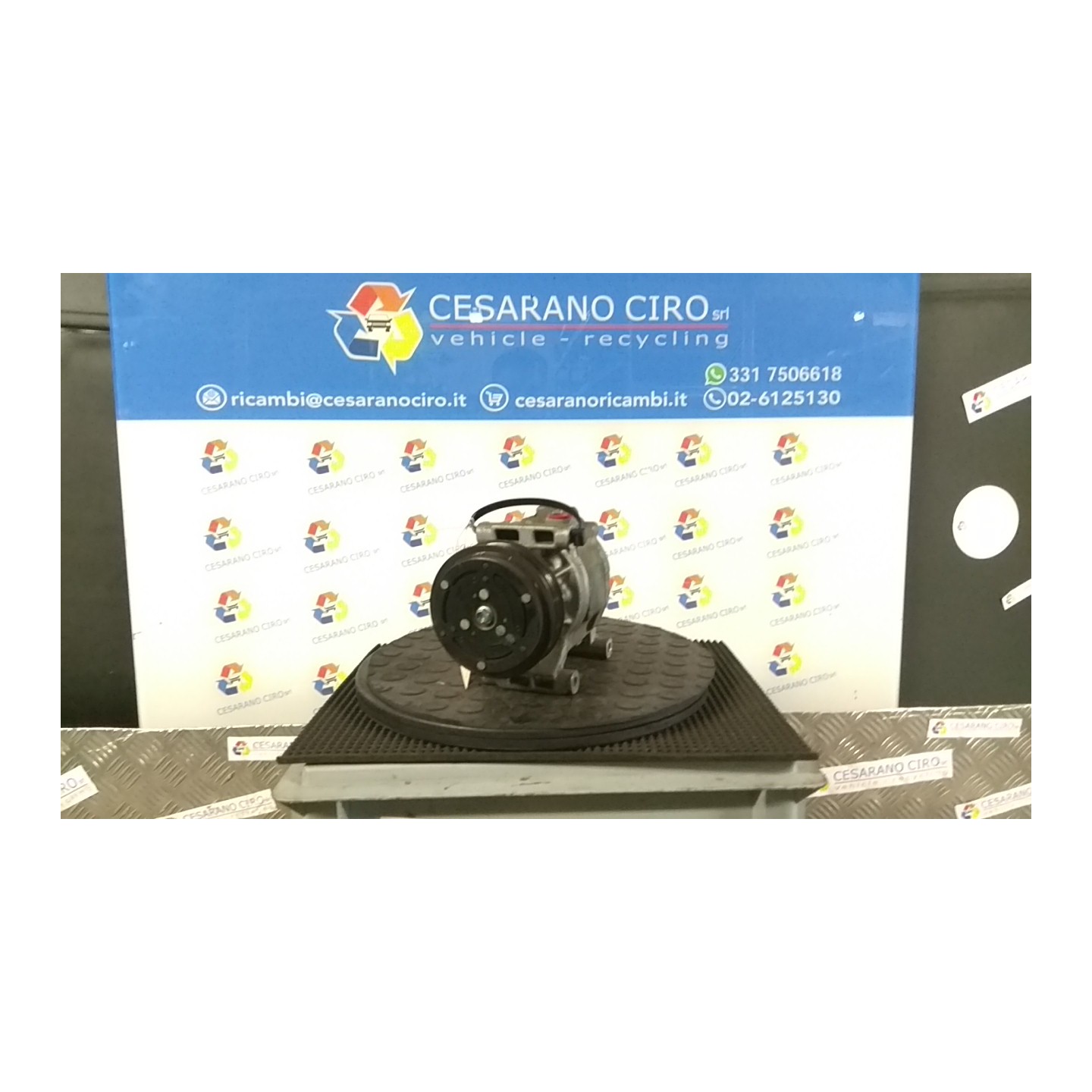 COMPRESSORE A/C 100 FIAT PANDA (2Q) (09/03-12/10) 188A4000 51747318