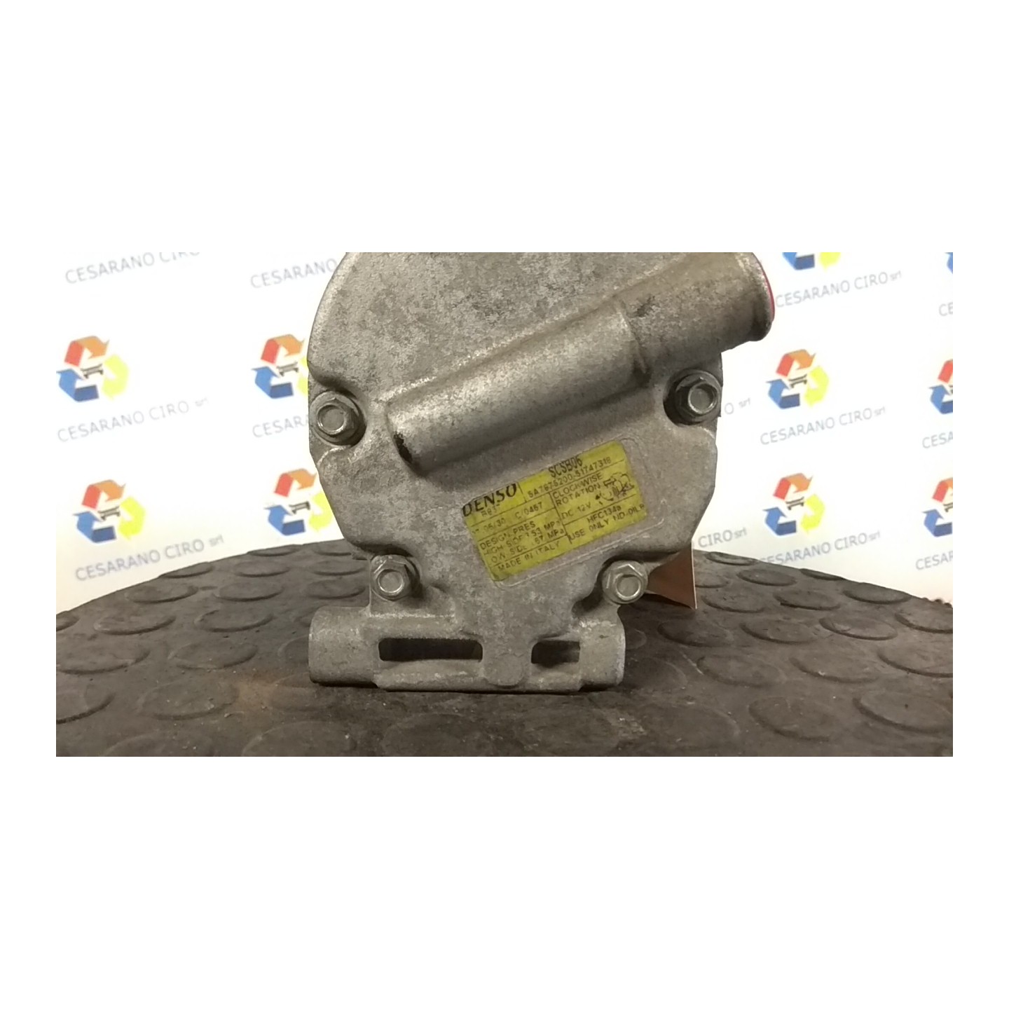 COMPRESSORE A/C 100 FIAT PANDA (2Q) (09/03-12/10) 188A4000 51747318