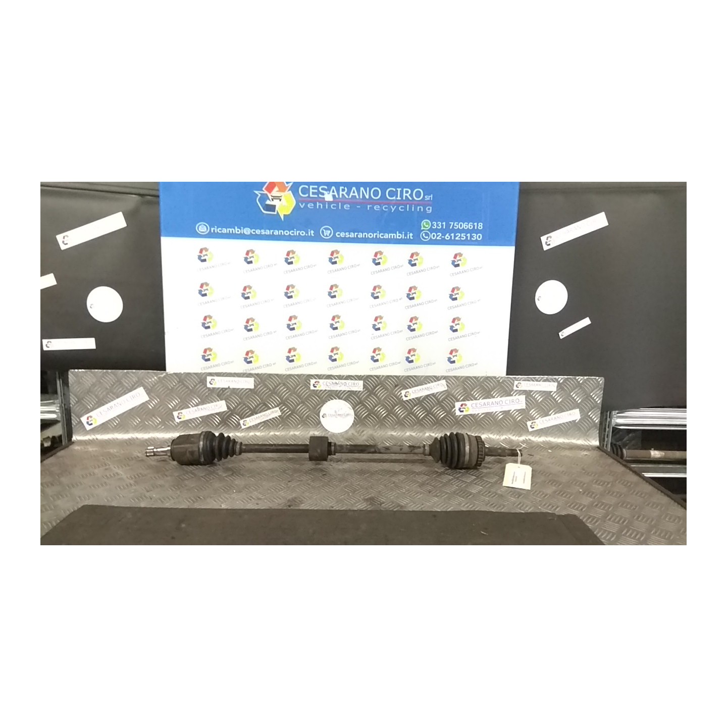 SEMIALBERO ANT. COMPL. DX. 111 OPEL CORSA (X01) (10/00-06/06) Z13DT 26095017