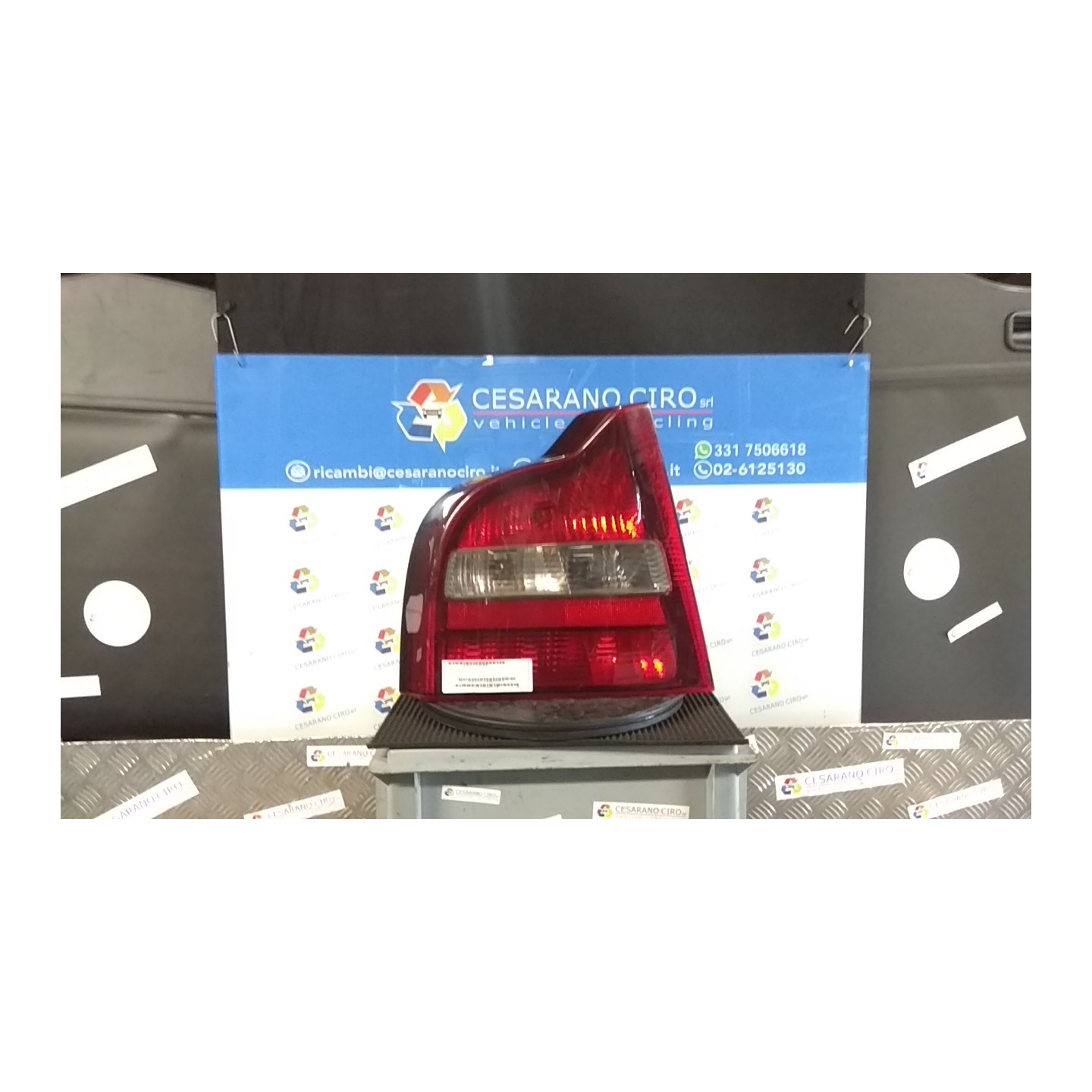 FANALE POST. SX 017 VOLVO S80 (05/98-02/06) D5252T NB0868024018015SX