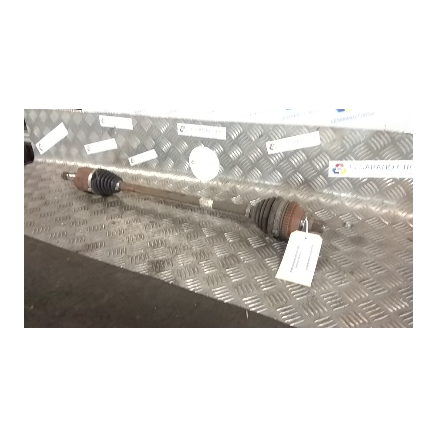 SEMIALBERO POST. COMPL. DX. 058 SMART FORTWO (A/C451) (09/10-09/15) 3B21 A4513500510