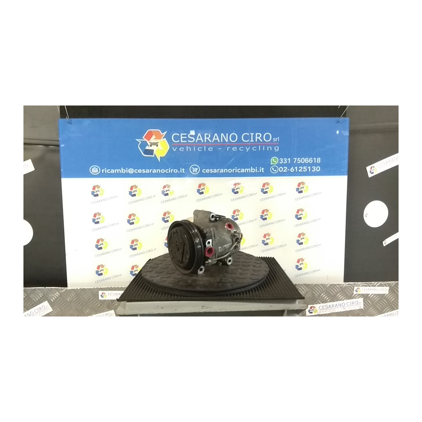COMPRESSORE A/C 060 SMART FORTWO (A/C451) (09/10-09/15) 3B21 A1322300011