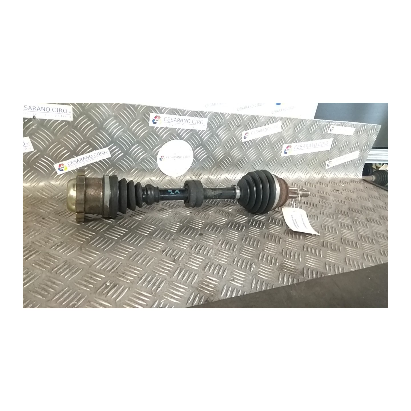 SEMIALBERO ANT. COMPL. SX. 096 VOLKSWAGEN GOLF (1J) (09/97-03/06) AUS 1J0407271JL