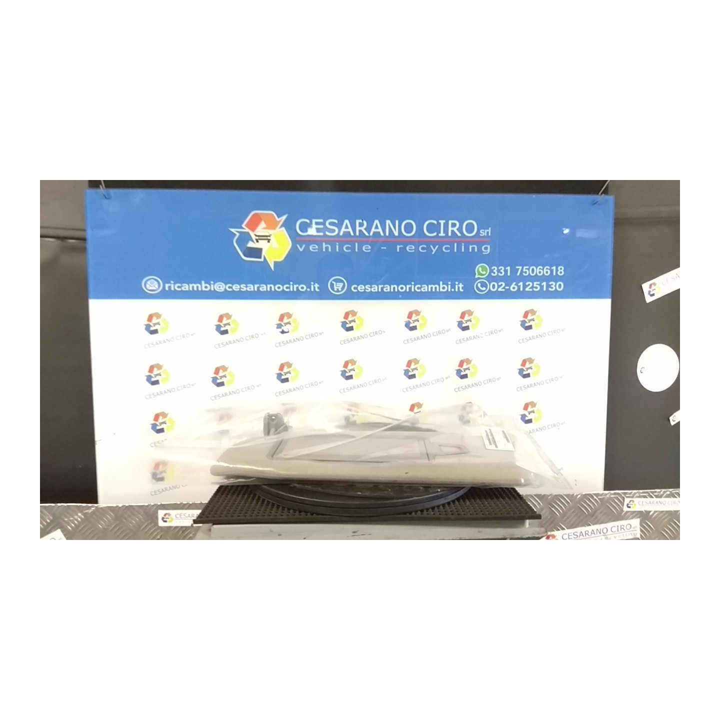 ALETTA PARASOLE PARABREZZA SX 066 MERCEDES CLASSE S   (W/V220) 113966 NB5409000033003035056031SX