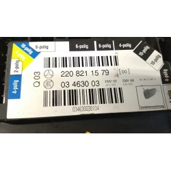 BLOCCO COMANDI REGOLAZIONE SEDILE ANT. SX 070 MERCEDES CLASSE S   (W/V220) 113966 NB6833000033003035056031SX