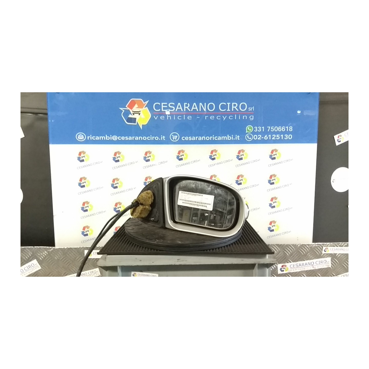 RETROVISORE EST. REGOLAZ. ELETTR. RIENTRABILE DX 078 MERCEDES CLASSE S   (W/V220) 113966 NB4979000033003035056031DX