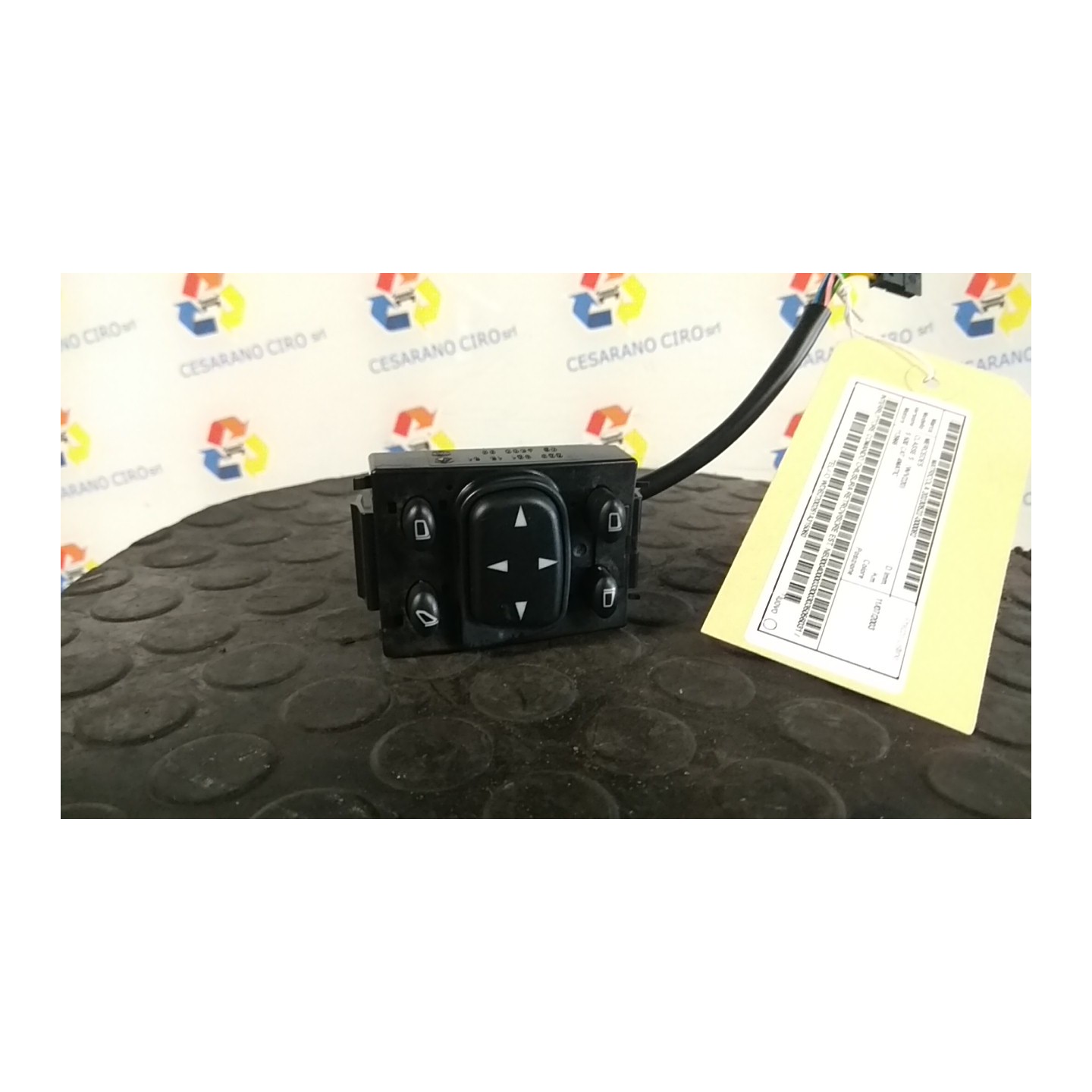 INTERRUTTORE COMANDO CHIUSURA RETROVISORE EST. 082 MERCEDES CLASSE S   (W/V220) 113966 NB3004000033003035056031
