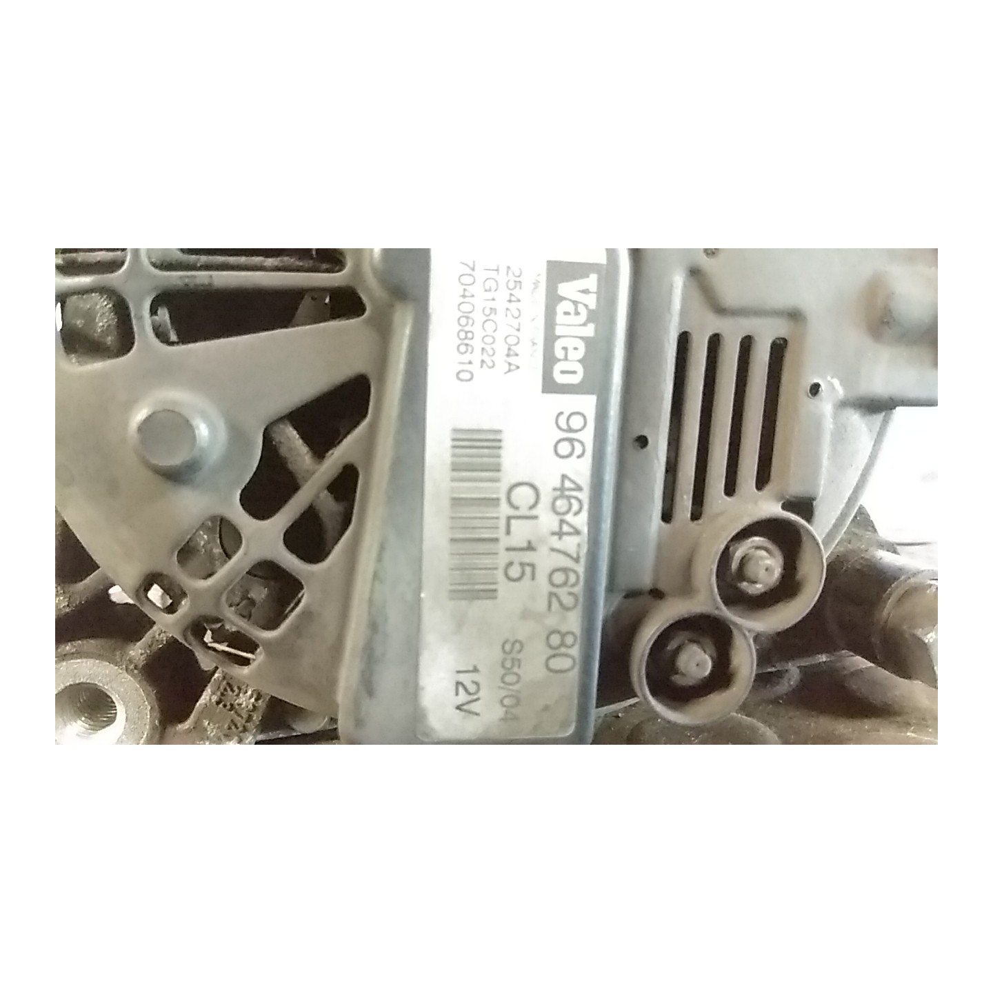 ALTERNATORE 150AMP DENSO 084 CITROEN C3 1A SERIE (02/02-12/05) 8HZ 5705AC