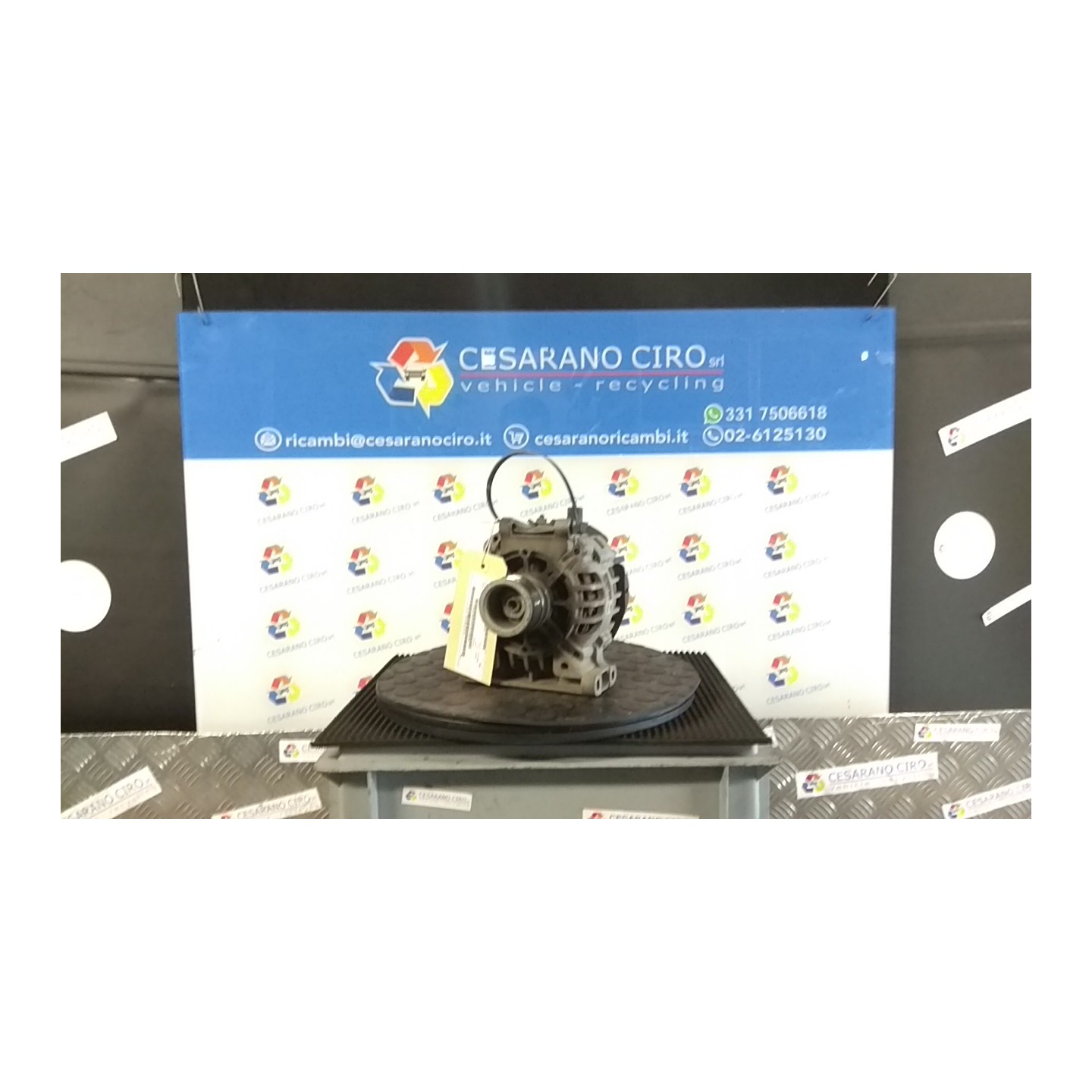 ALTERNATORE ROTAZ. 104 MERCEDES-BENZ CLASSE A (W168) (10/97-02/01) 166940 A012154450280