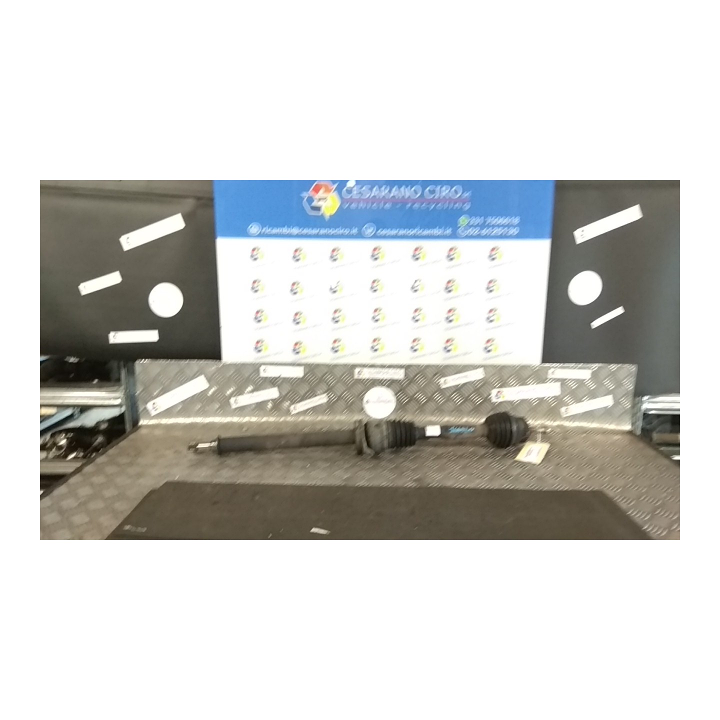 SEMIALBERO ANT. COMPL. DX. 105 MERCEDES-BENZ CLASSE A (W168) (10/97-02/01) 166940 A1683603372