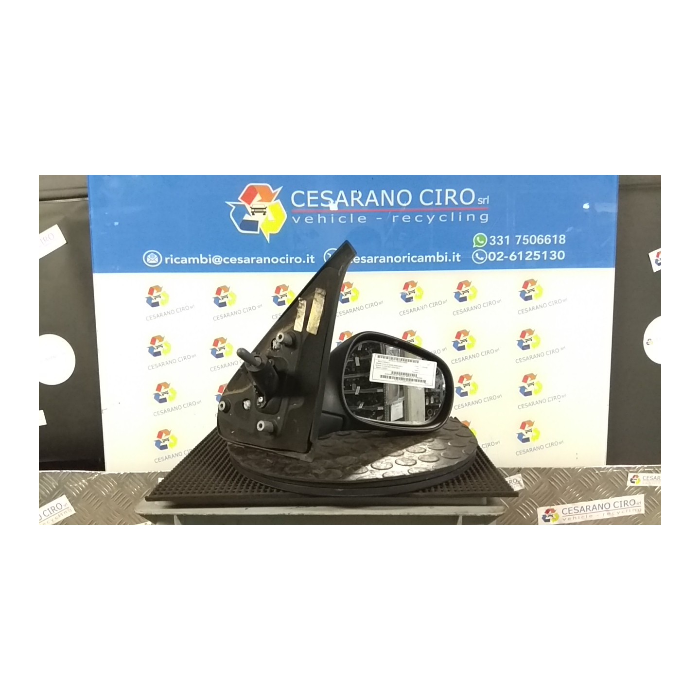 RETROVISORE EST. REGOLAZ. MANUALE DX. 026 RENAULT CLIO 2A SERIE (04/98-04/01) D7FD7 7700415326