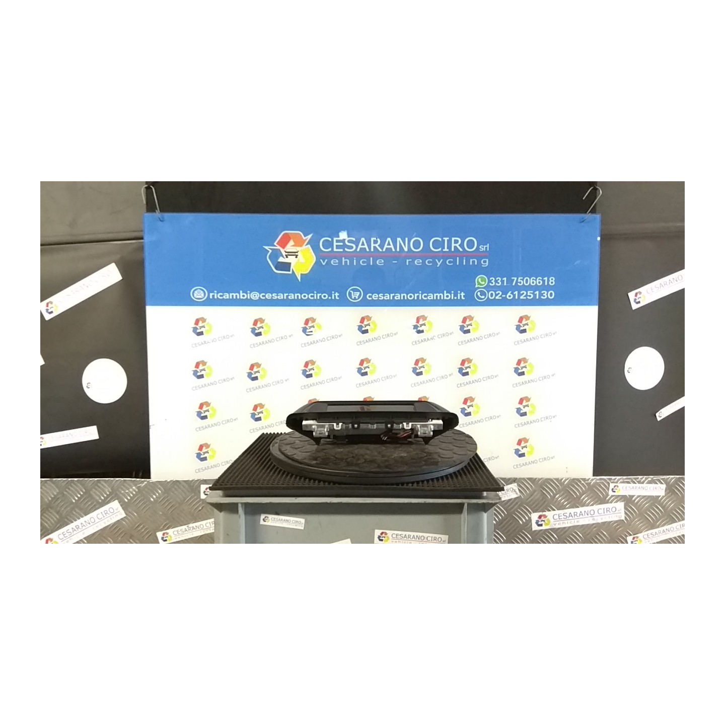 DISPLAY MULTIFUNZIONE 6,5"C/SISTEMA 024 BMW SERIE 3 (F31) (07/12-) N47D20C 65509270393