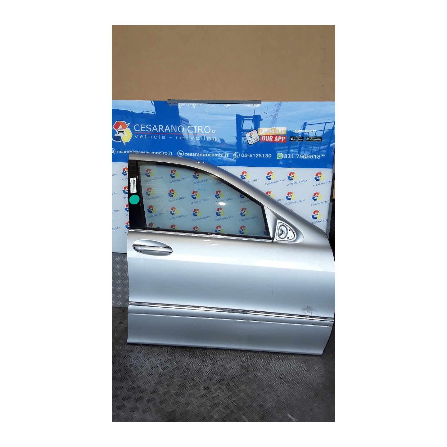 PORTA ANT. DX 046 MERCEDES CLASSE S   (W/V220) 113966 NB2168000033003035056031DX
