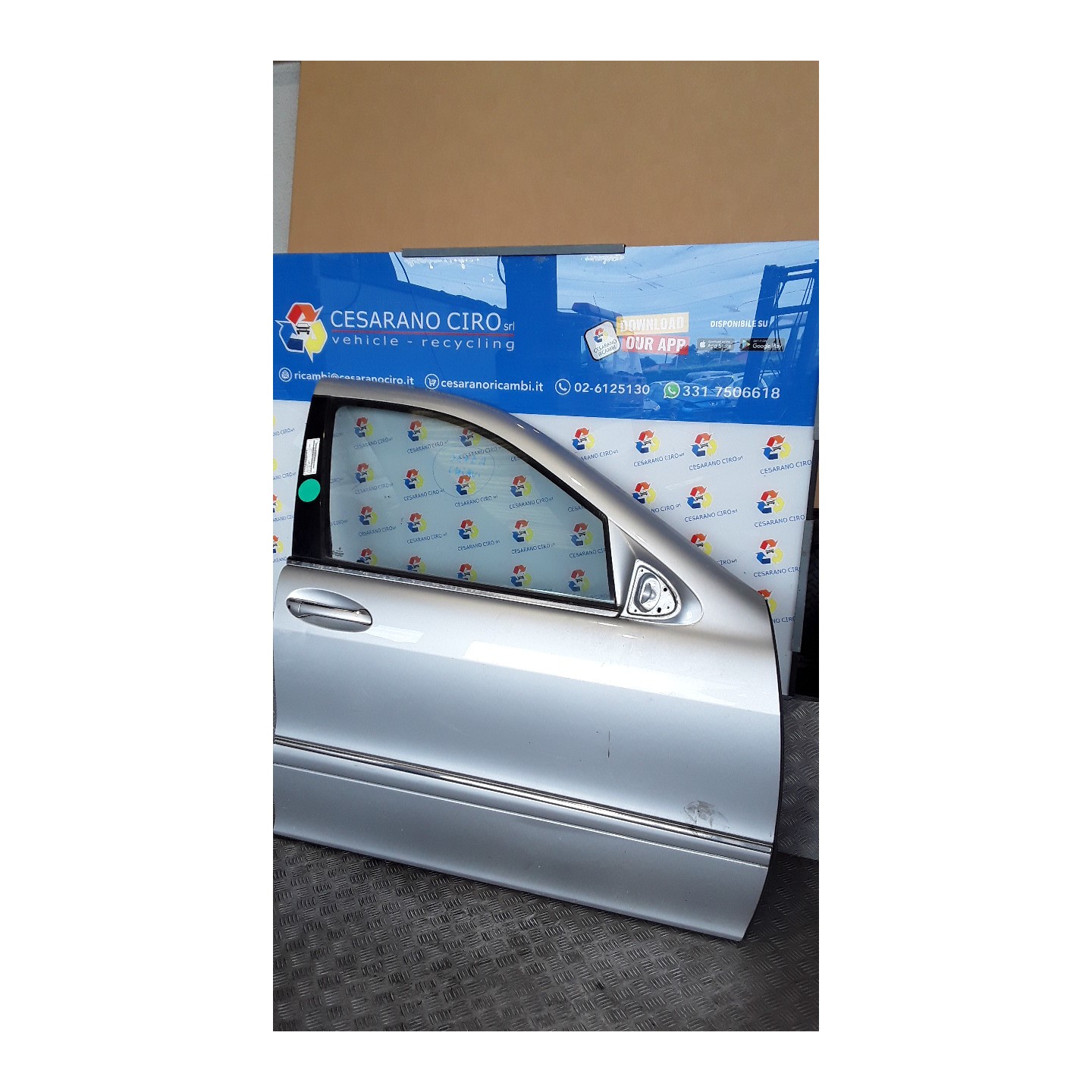 PORTA ANT. DX 046 MERCEDES CLASSE S   (W/V220) 113966 NB2168000033003035056031DX