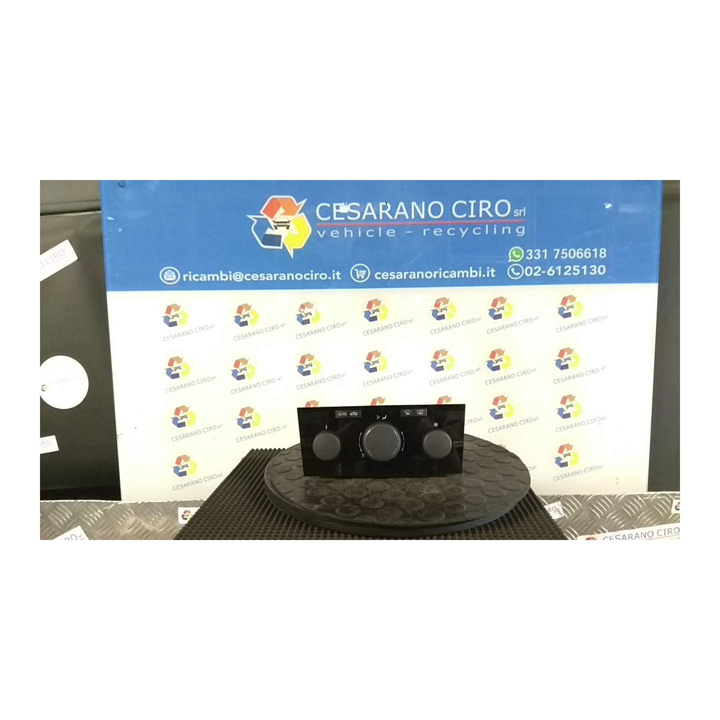 BLOCCO COMANDO CLIMATIZZAZIONE C/CLI 058 OPEL ASTRA (A04) (01/04-03/11) Z19DT 13250616