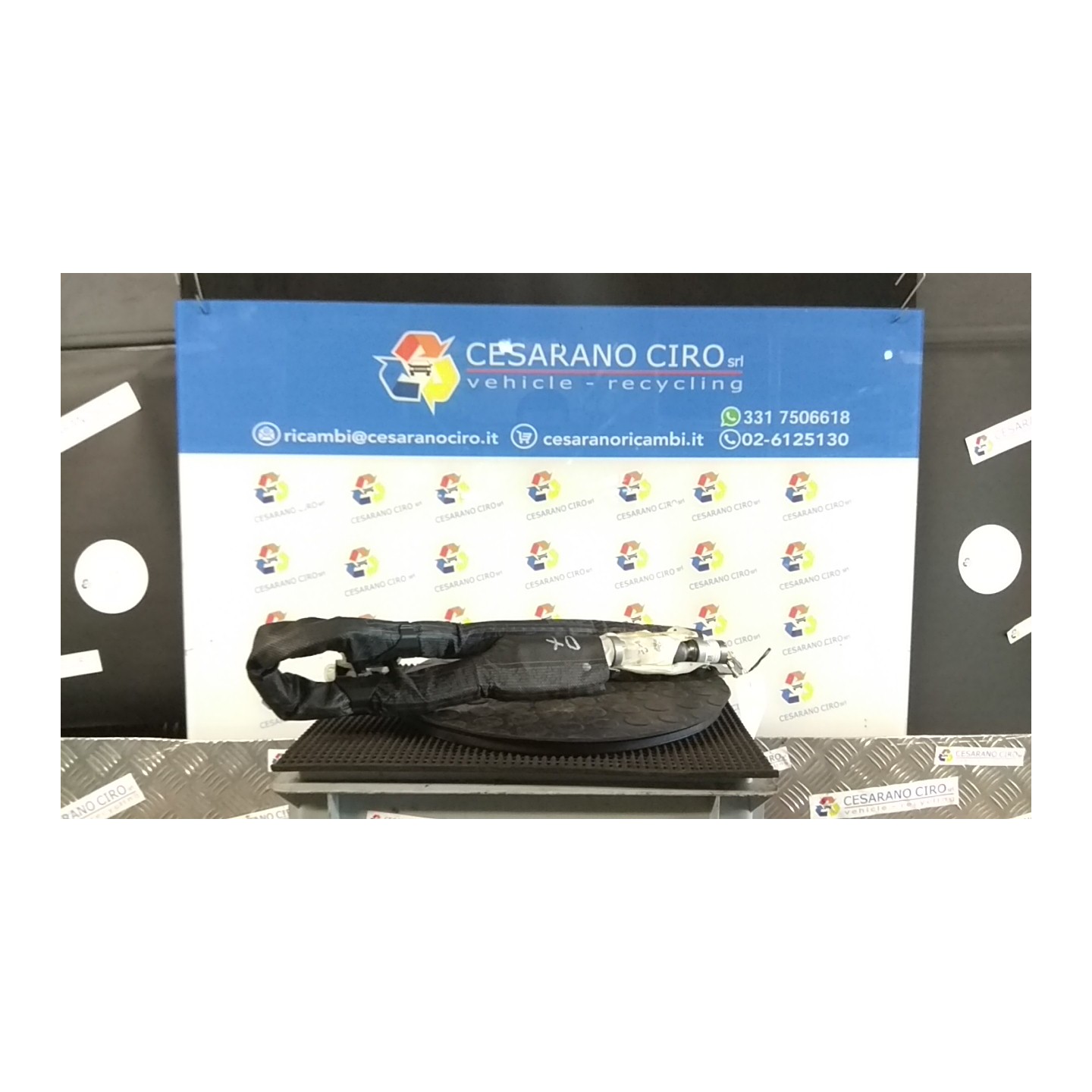 DISPOSITIVO AIRBAG A TENDINA DX. 065 FIAT 500 (3P) (07/07-01/15) 169A1000 51782980