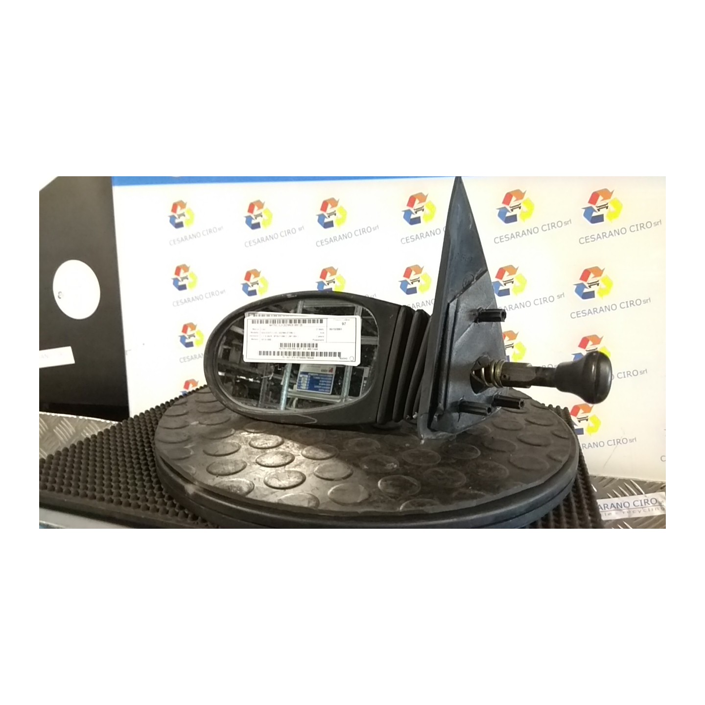RETROVISORE EST. SX. 129 FIAT SEICENTO (1E) (02/98-07/05) 187A1000 46511444