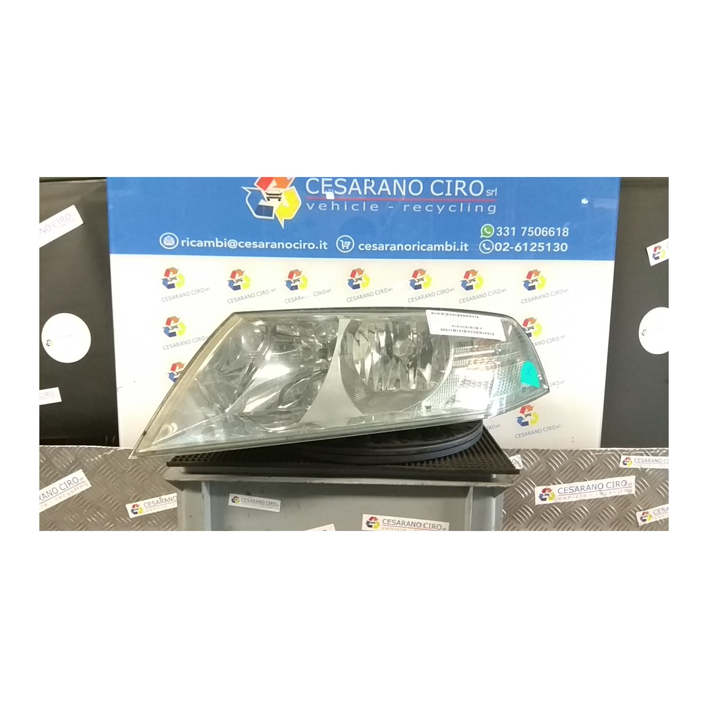 PROIETTORE SX. 151 SKODA OCTAVIA (1Z) (08/04-01/09) BKD 1Z1941017P