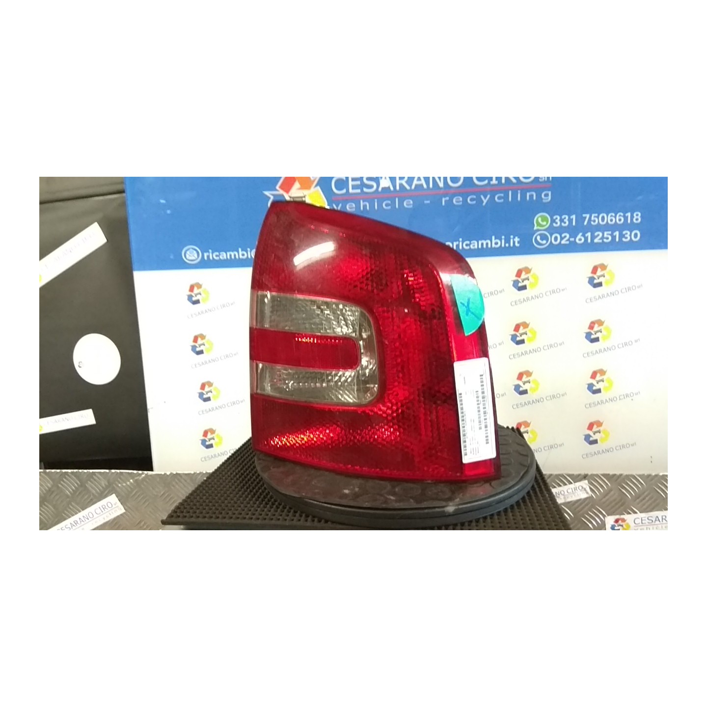FANALE POST. DX. 161 SKODA OCTAVIA (1Z) (08/04-01/09) BKD 1Z9945112B