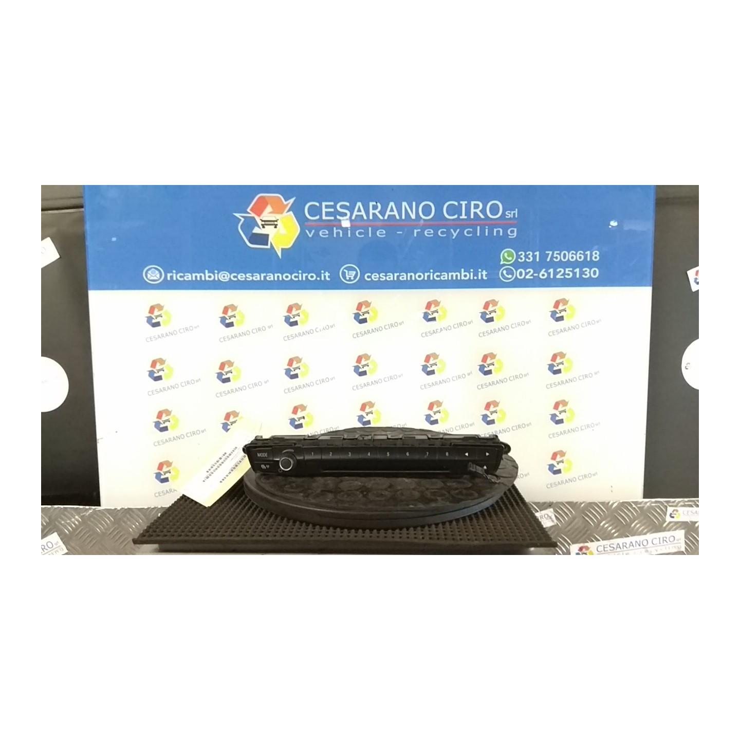 BLOCCO COMANDI AUTORADIO 220 BMW SERIE 3 (F31) (07/12-) N47D20C NB4296004060003
