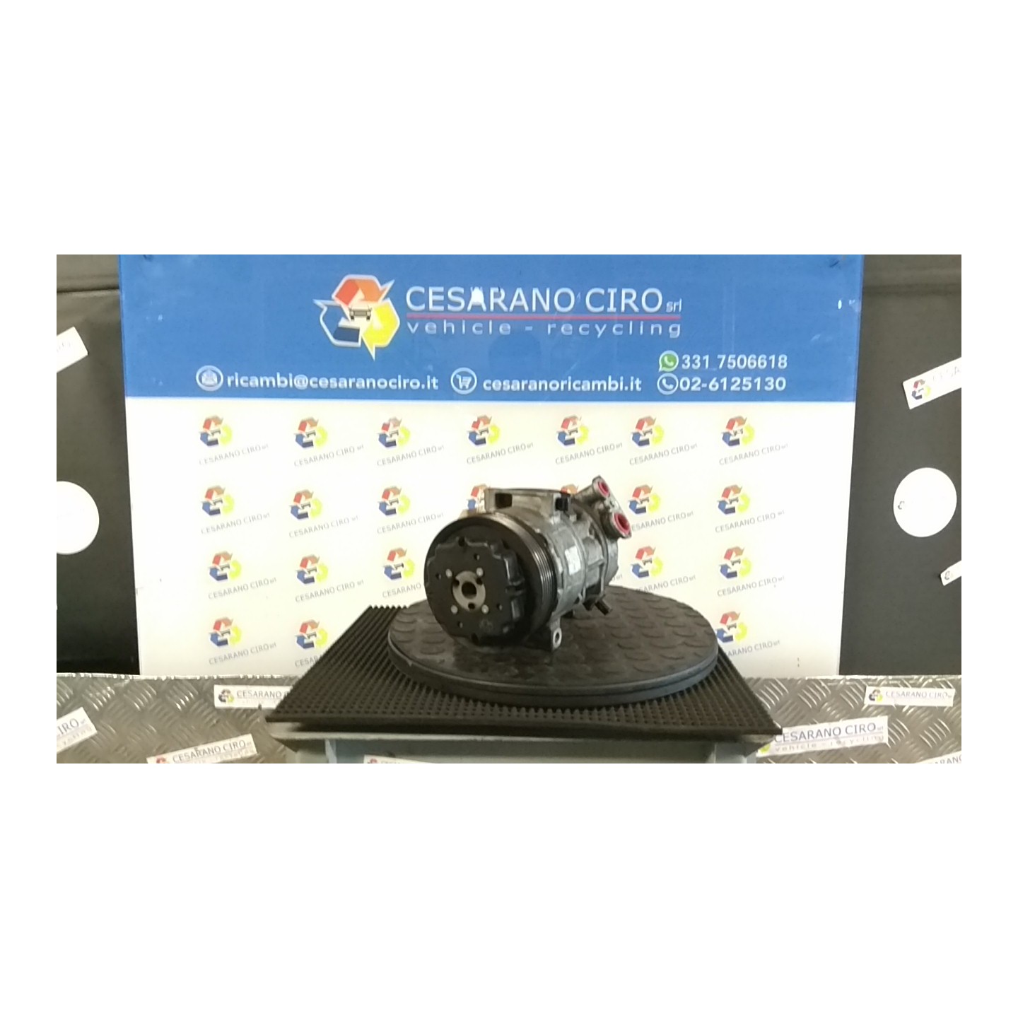COMPRESSORE A/C 052 OPEL CORSA (S07) (07/06-02/11) Z13DTH 93190815