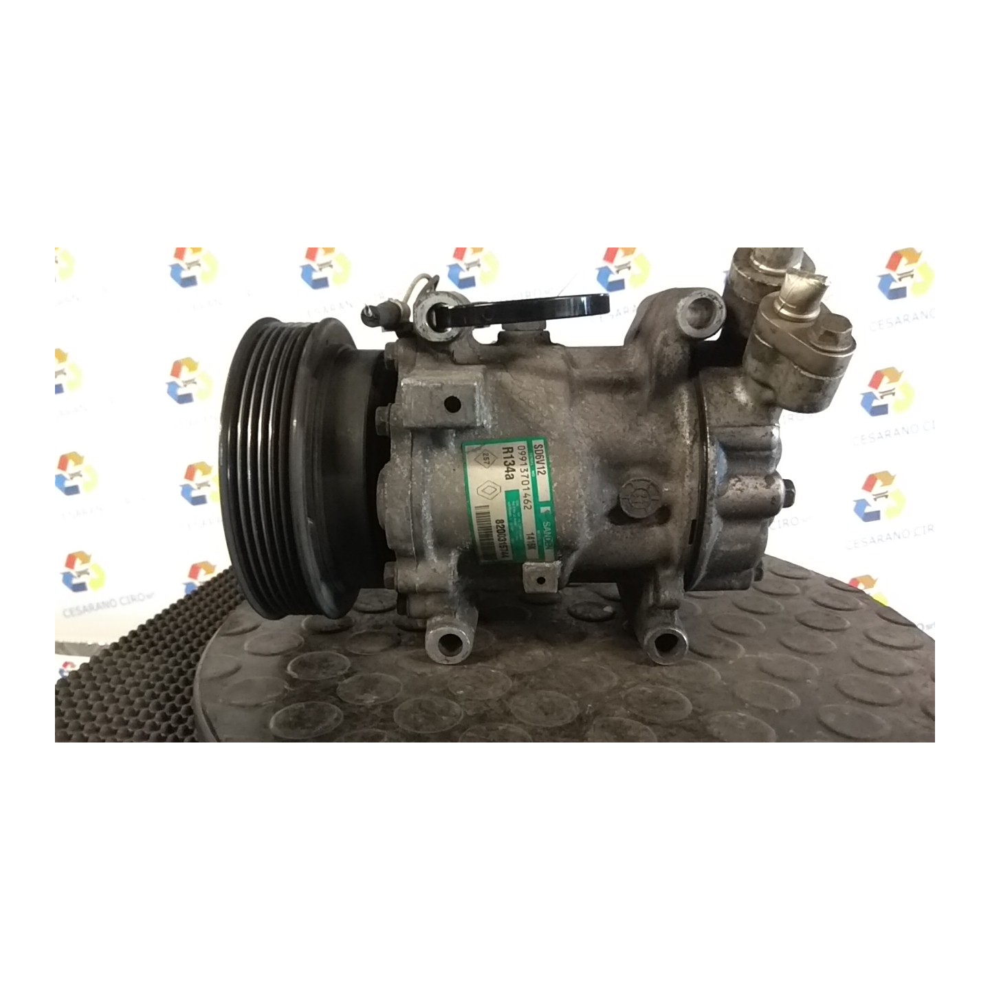 COMPRESSORE A/C ROTAZIONE 098 RENAULT CLIO 2A SERIE (05/01-11/10) K9KB7 7701499969