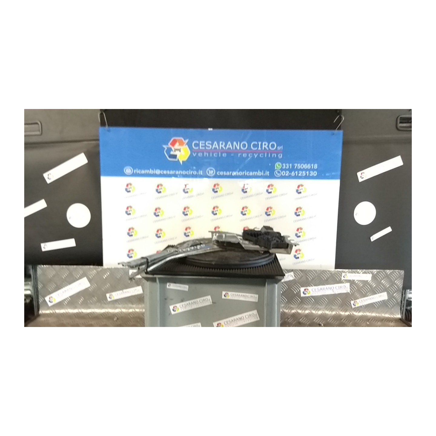 ALZACRISTALLO ELETTR. PORTA ANT. DX. 229 OPEL ASTRA (A04) (01/04-03/11) Z13DTH 93178696