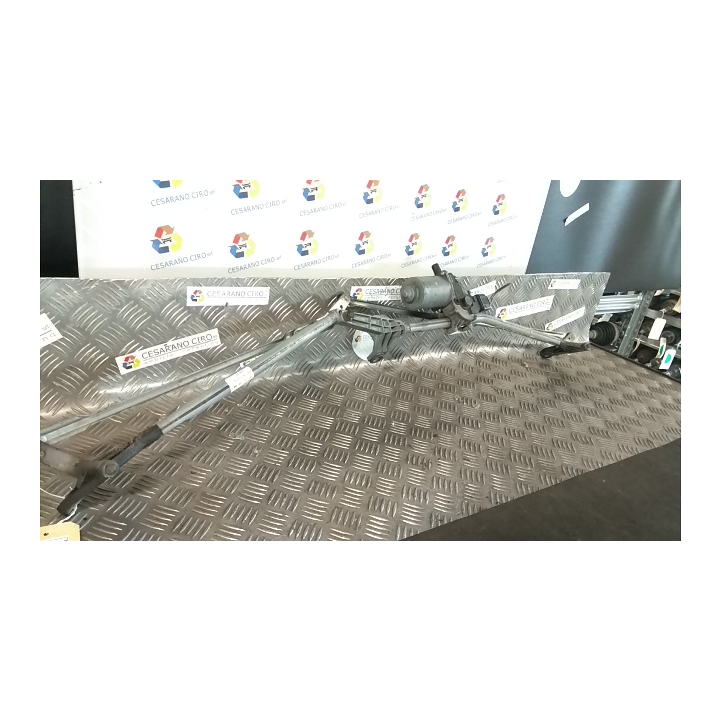 MECCANISMO TERGIPARABREZZA CON MOTOR 238 SMART FORTWO (A/C451) (01/07-12/11) 3B21 A4518200040