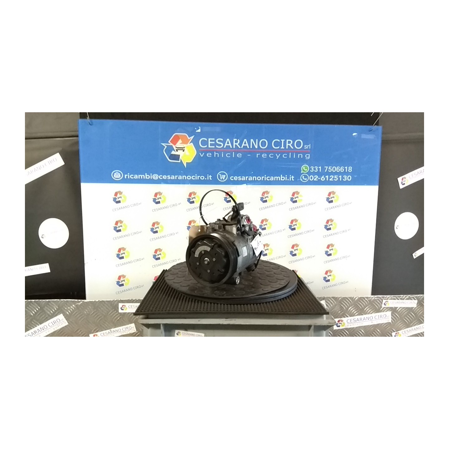 COMPRESSORE A/C 018 SKODA FABIA (6Y) (01/00-11/07) AZQ 6R0820803F
