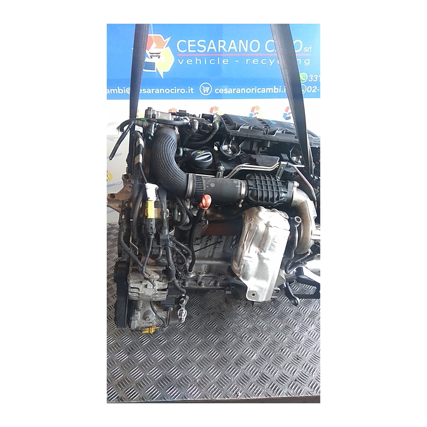 MOTORE SEMICOMPL. P/FAP 005 PEUGEOT 206 PLUS (02/09-) 8HR 135RP